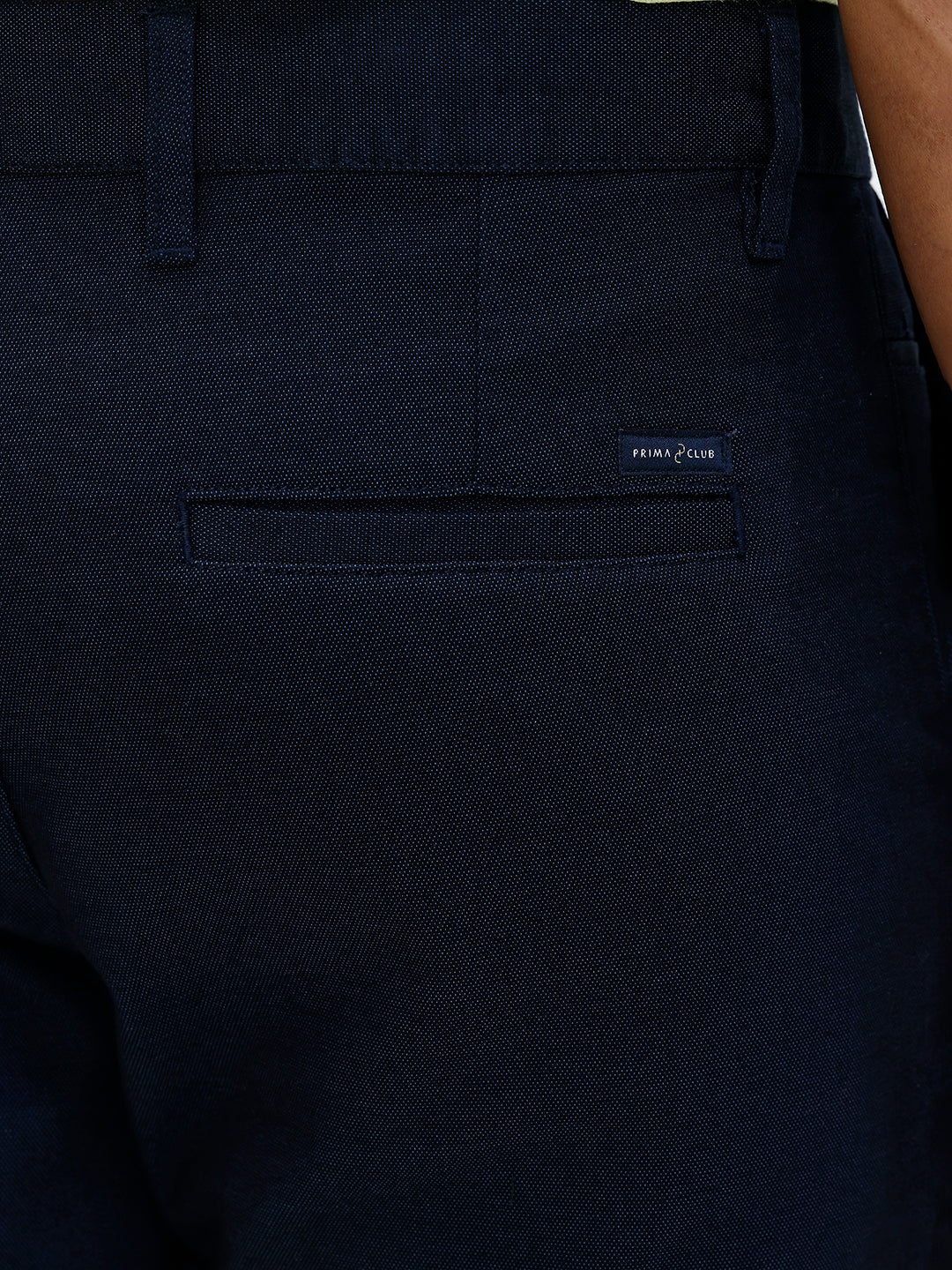 Men’s Smart Fit Cotton Lycra Stretch Dark Blue Pant