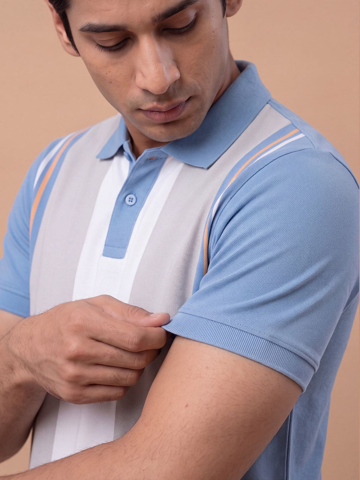 Smart Fit Exclusive Striped Polo T-Shirt ED20