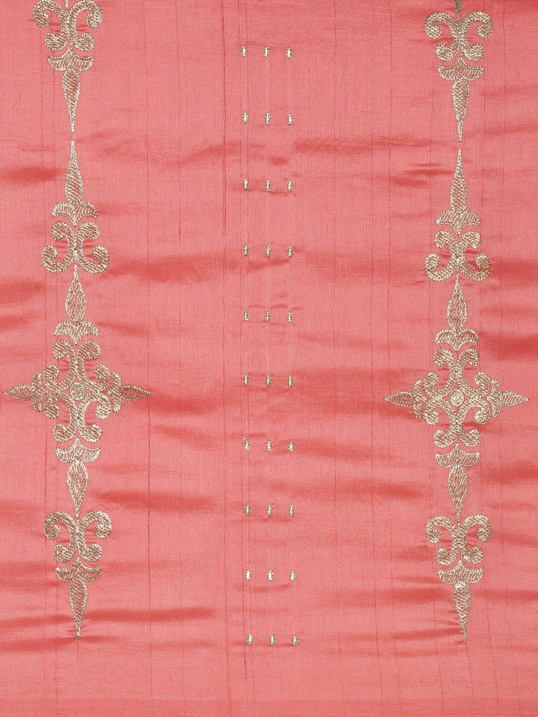 Women Pink Semi Tussar Embroidered Saree ST314