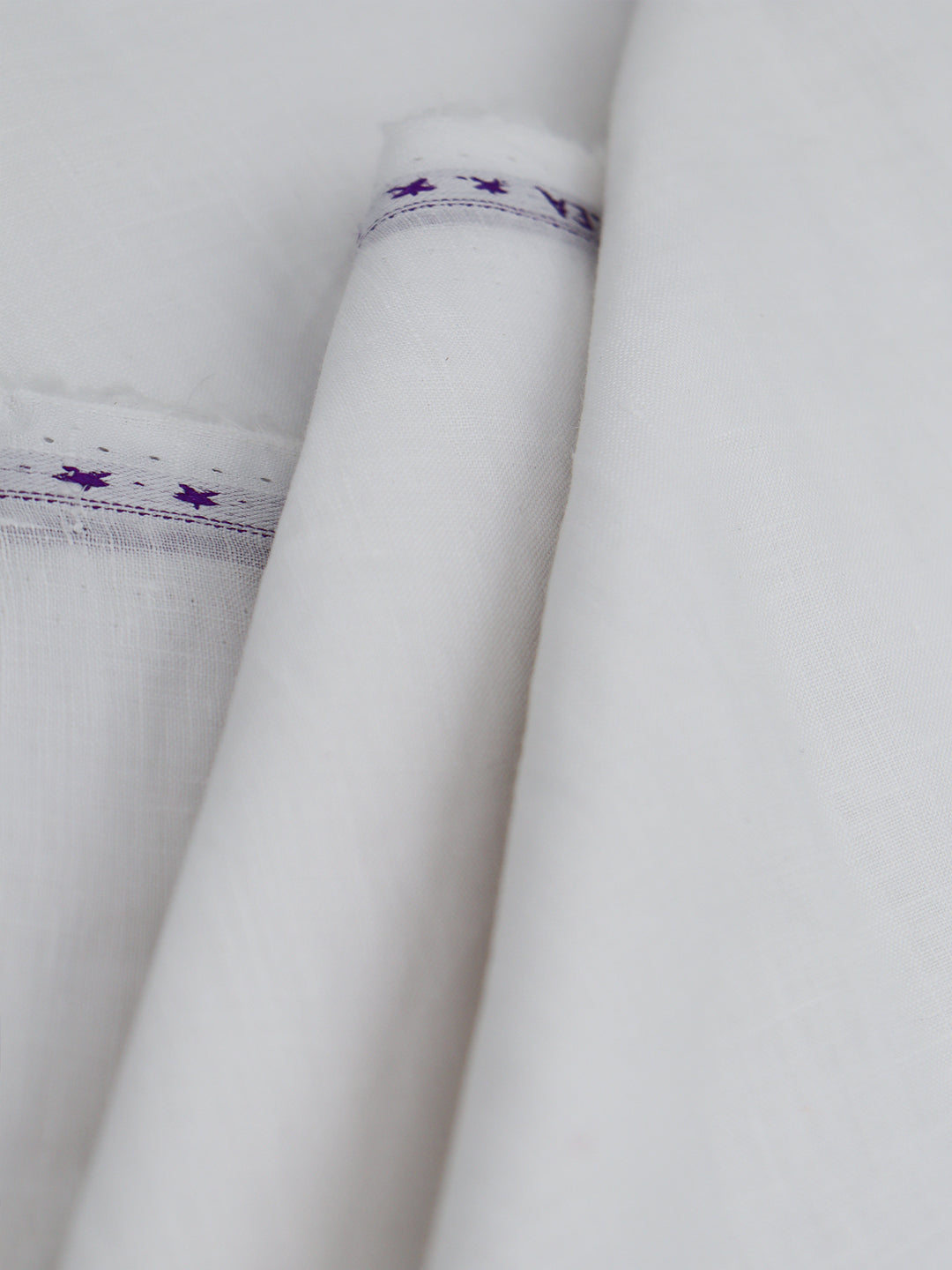 Men Premium Pure Linen White Shirt Fabric Linen Park Euro