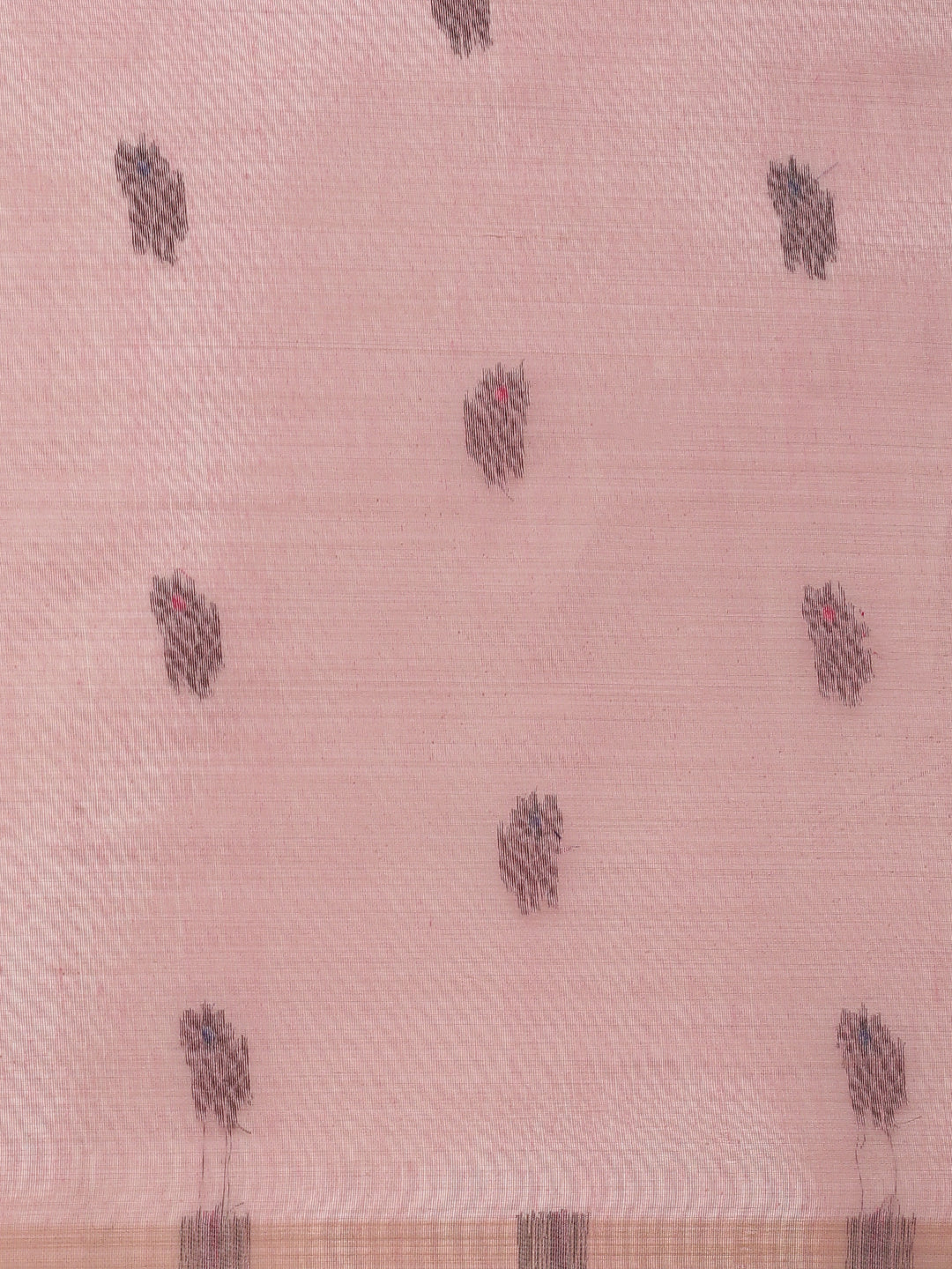 Women Pink Cotton Weaving Saree PCS253