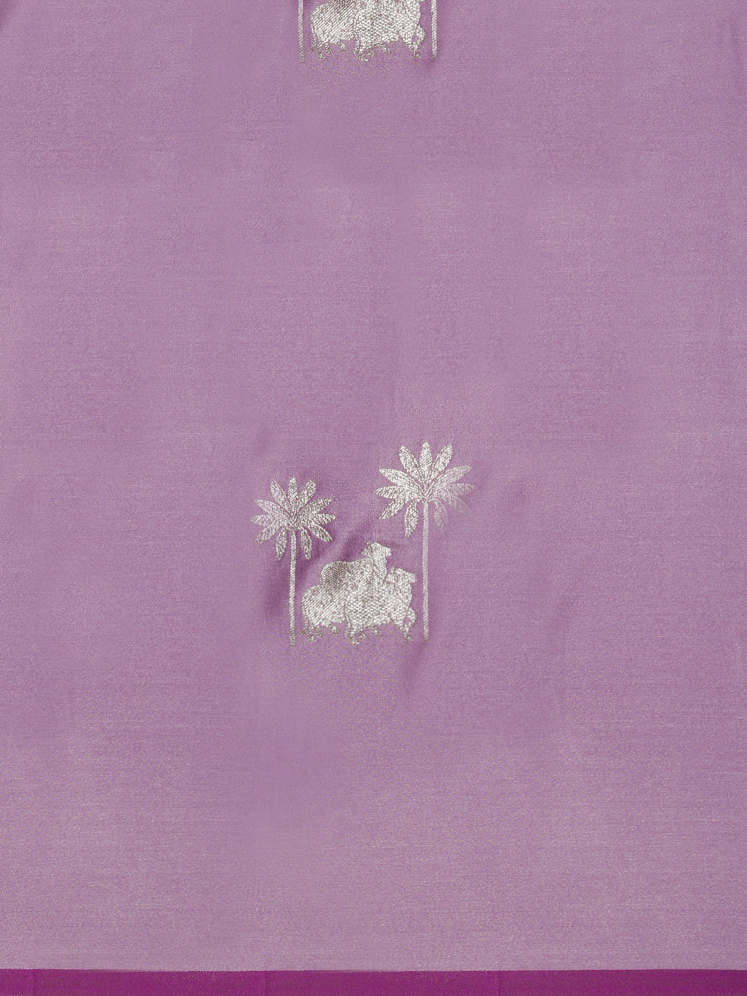 Women Lavender Soft Silk Saree SS385