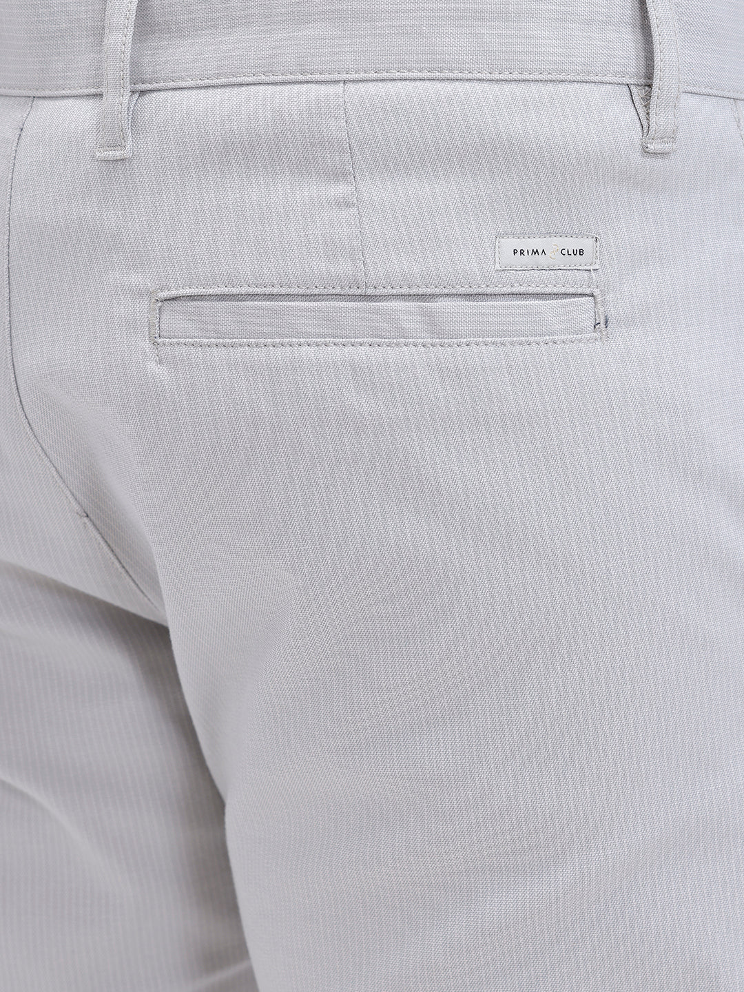 Men’s Smart Fit Cotton Lycra Stretch Pant Grey