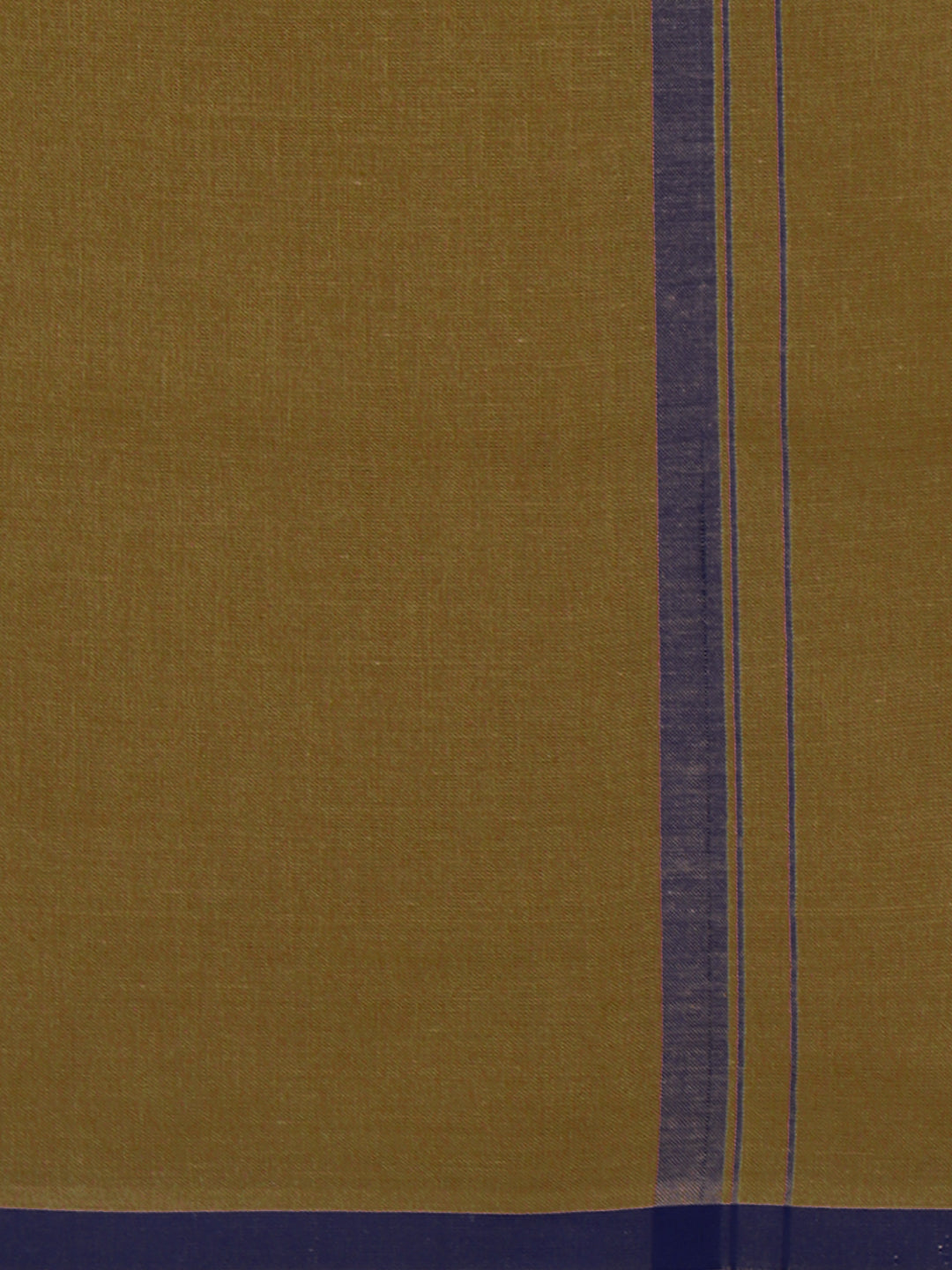 Men Cotton Blend Single Layer Mustard Dhoti with Fancy Border Enrich Colour 10