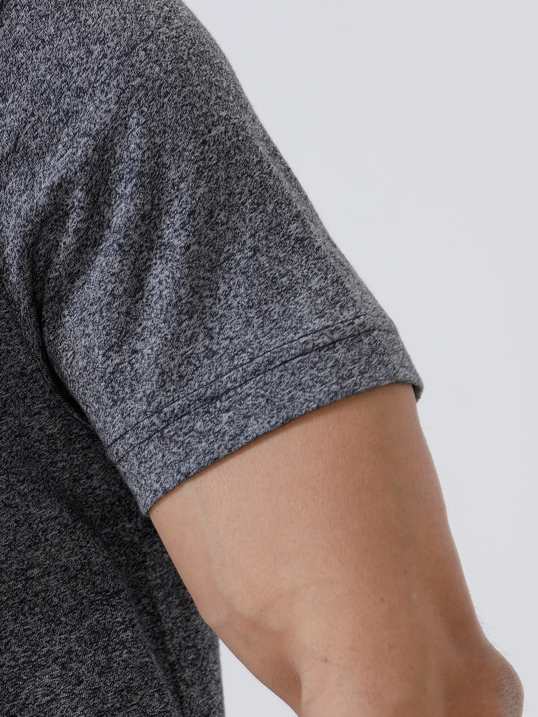 Men TENCEL™ Modal Fibers with Micro technology Polo T-Shirt Black Grindle EMP2