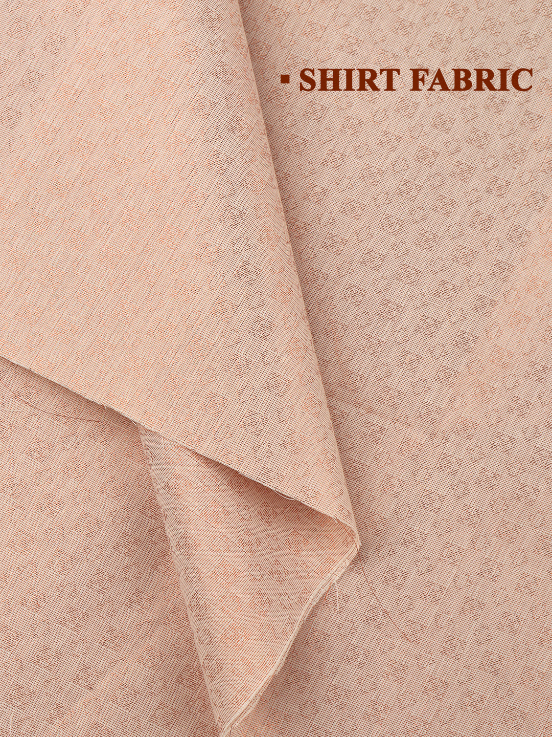 Men Copper Tissue Jacquard Shirting & Dhoti Set Celebrity Elegant CEC01