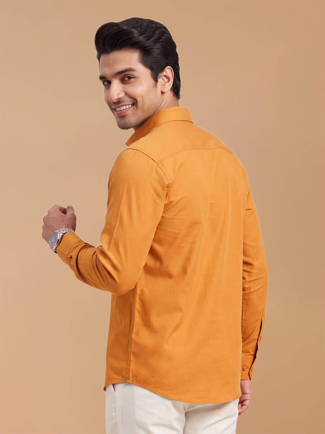 Cotton Rich Kaavi Regular Fit Shirt