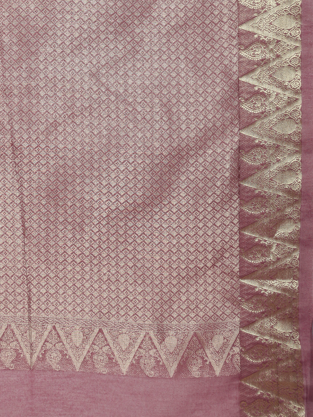 Women Semi Kora Cotton Dark Green Saree SK122