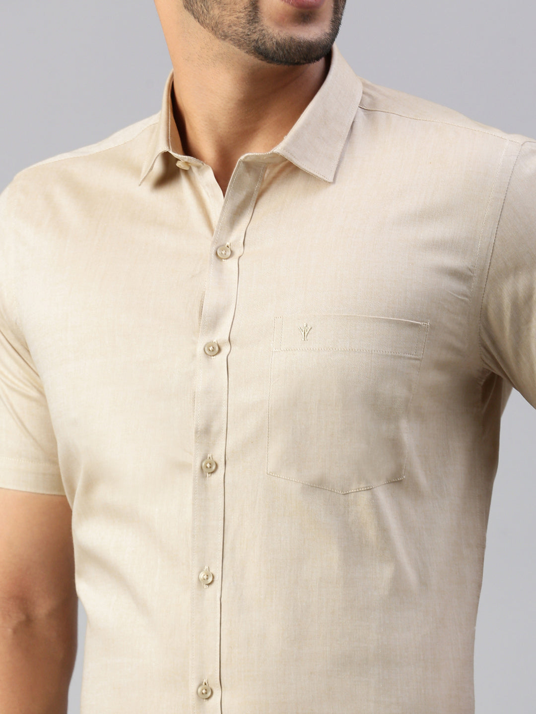 Men 100% Cotton Smart Fit Shirt Sandal CL6 GD1