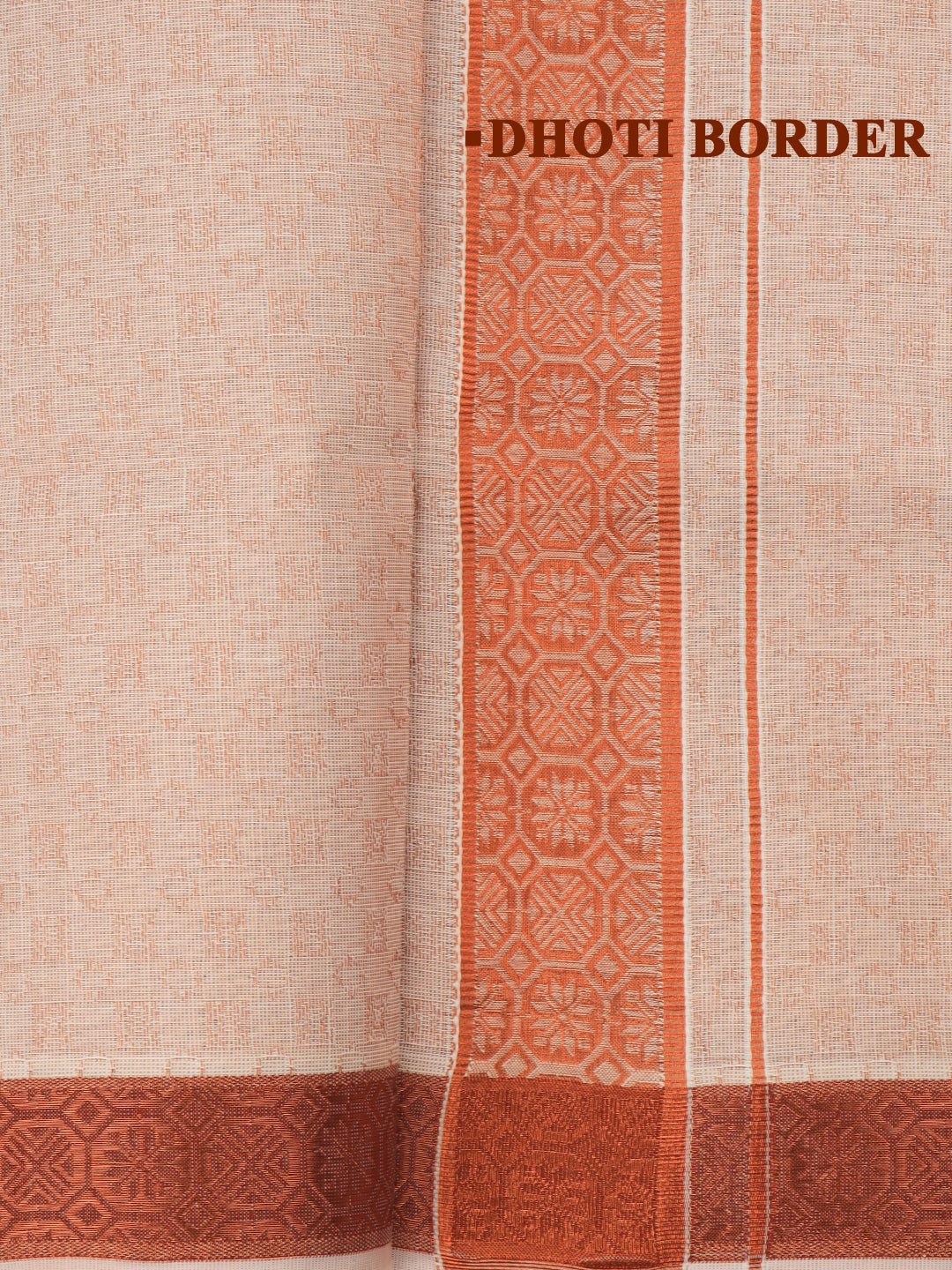Men Copper Tissue Jacquard Shirting & Dhoti Set Celebrity Elegant CEC01