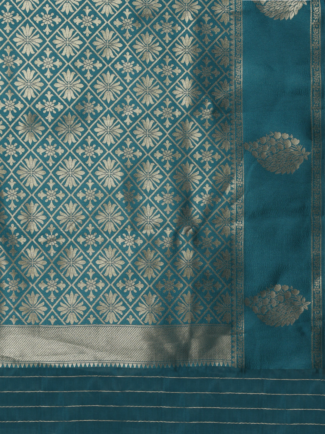 Women Olive Green Art Silk Saree ASS112