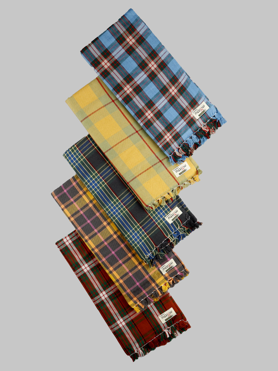 Light Weight Cotton Colour Checked Bath Towel Chapter-Mix view
