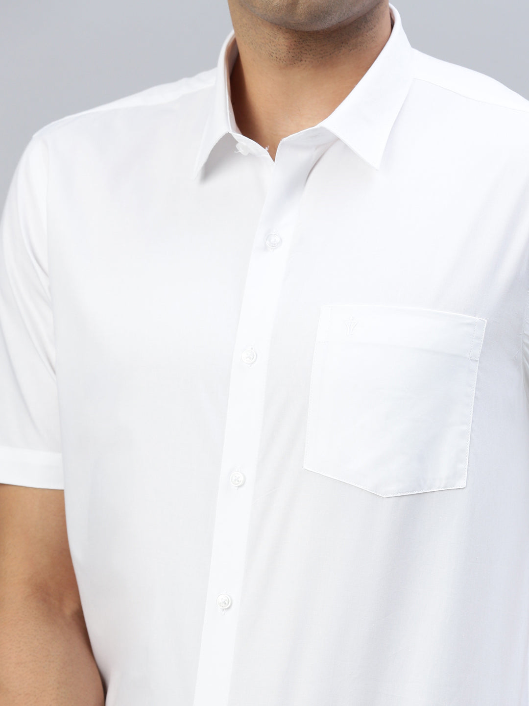 Men 100% Cotton White Shirt Heroic Cotton