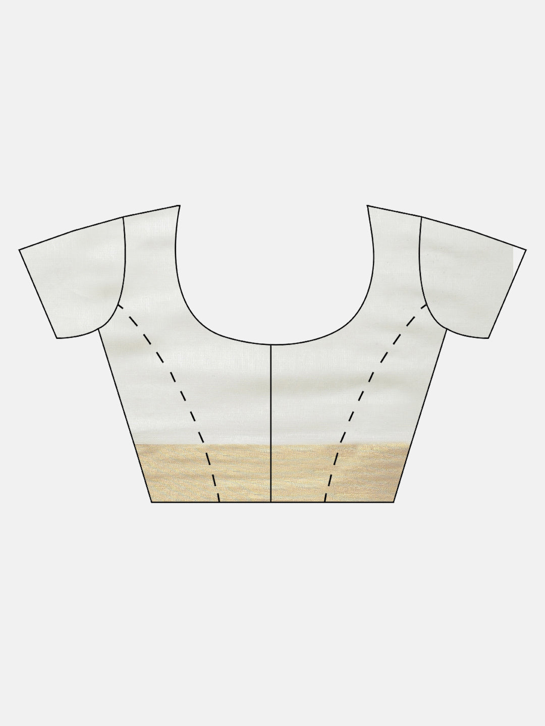 Women Kerala Cotton Cream Saree KS239