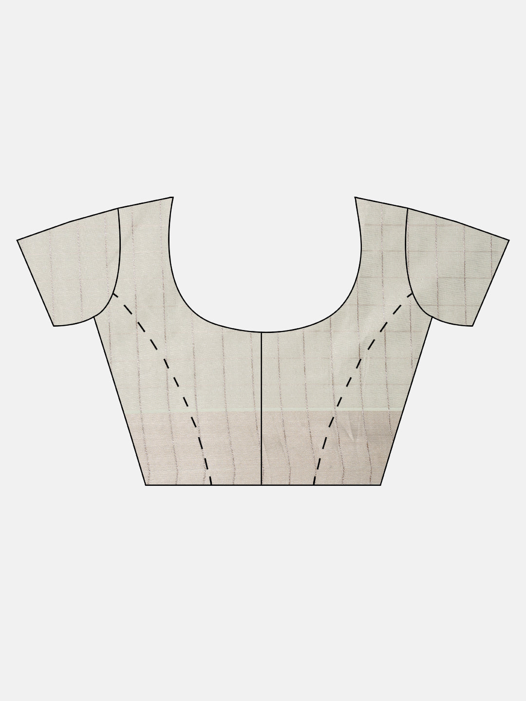 Women Kerala Tissue Checks Saree with Light Copper Border KS227