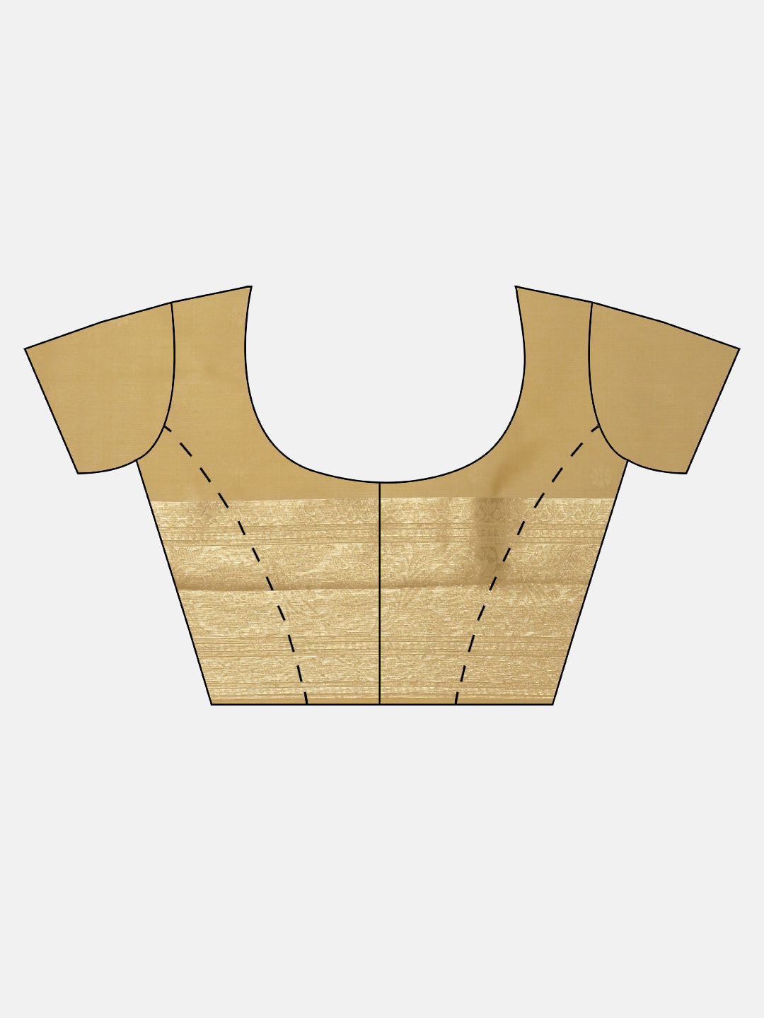 Couple Combo Shirt & Dhoti Set with Saree Gold ASS109