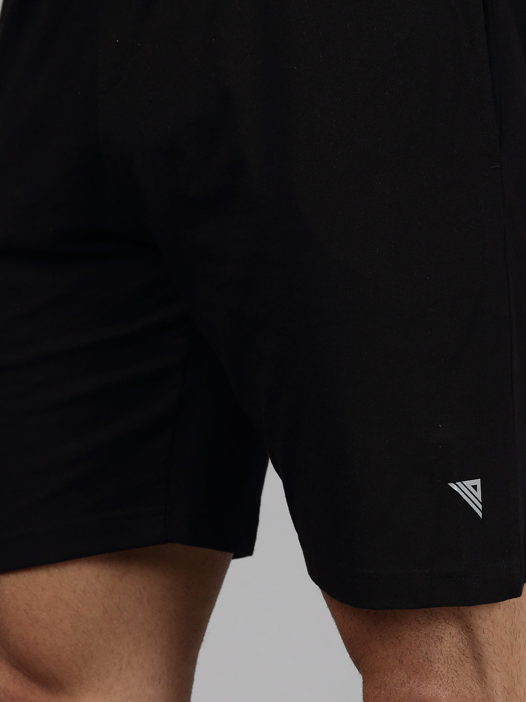 Men Blue T-shirt and Black Shorts Combo