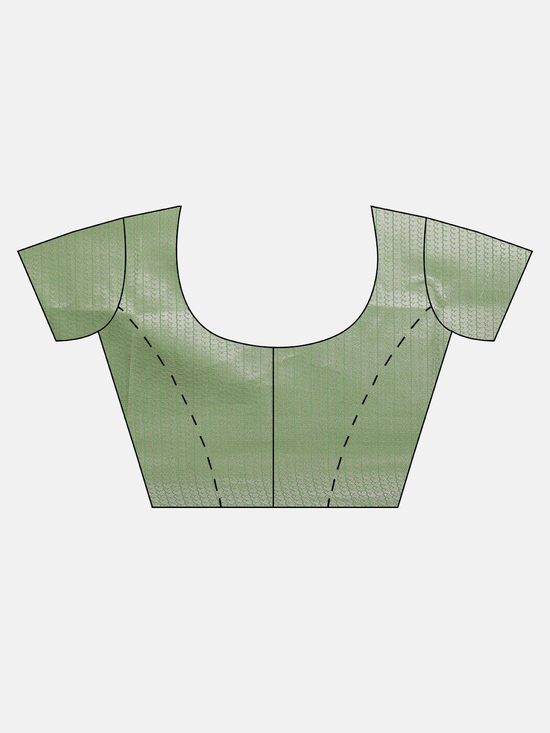 Women Sandal Tissue Saree with Green Border TS64