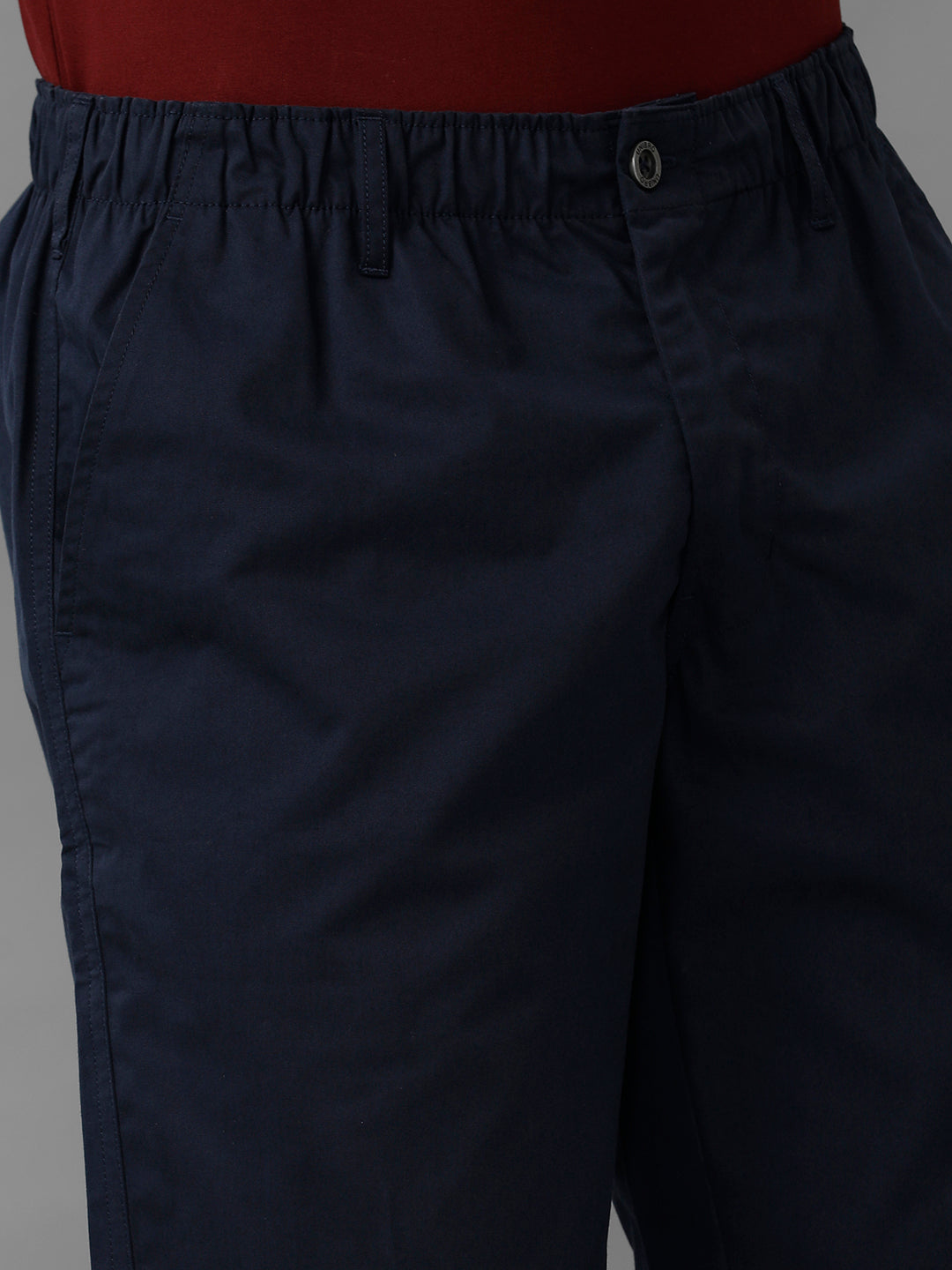 Men 100% Combed Cotton Golf Boxer Shorts Navy GS1