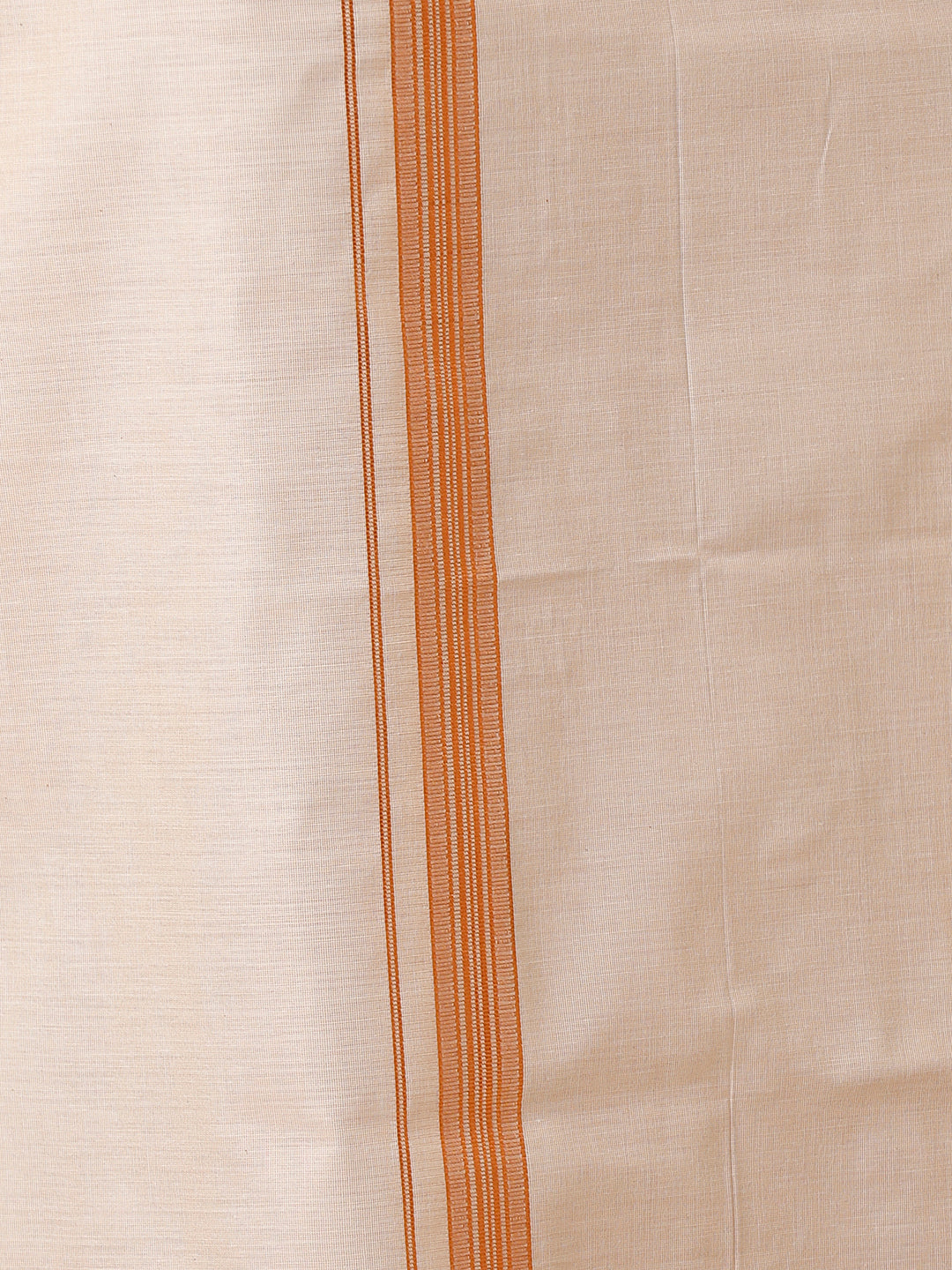 Men Tissue Single Layer Copper Dhoti with Jari Border Tissue Grand
