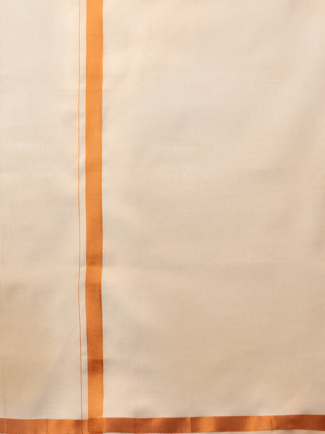 Mens Copper Tissue Full Sleeve Shirt with Matching Readymade Single Dhoti Combo