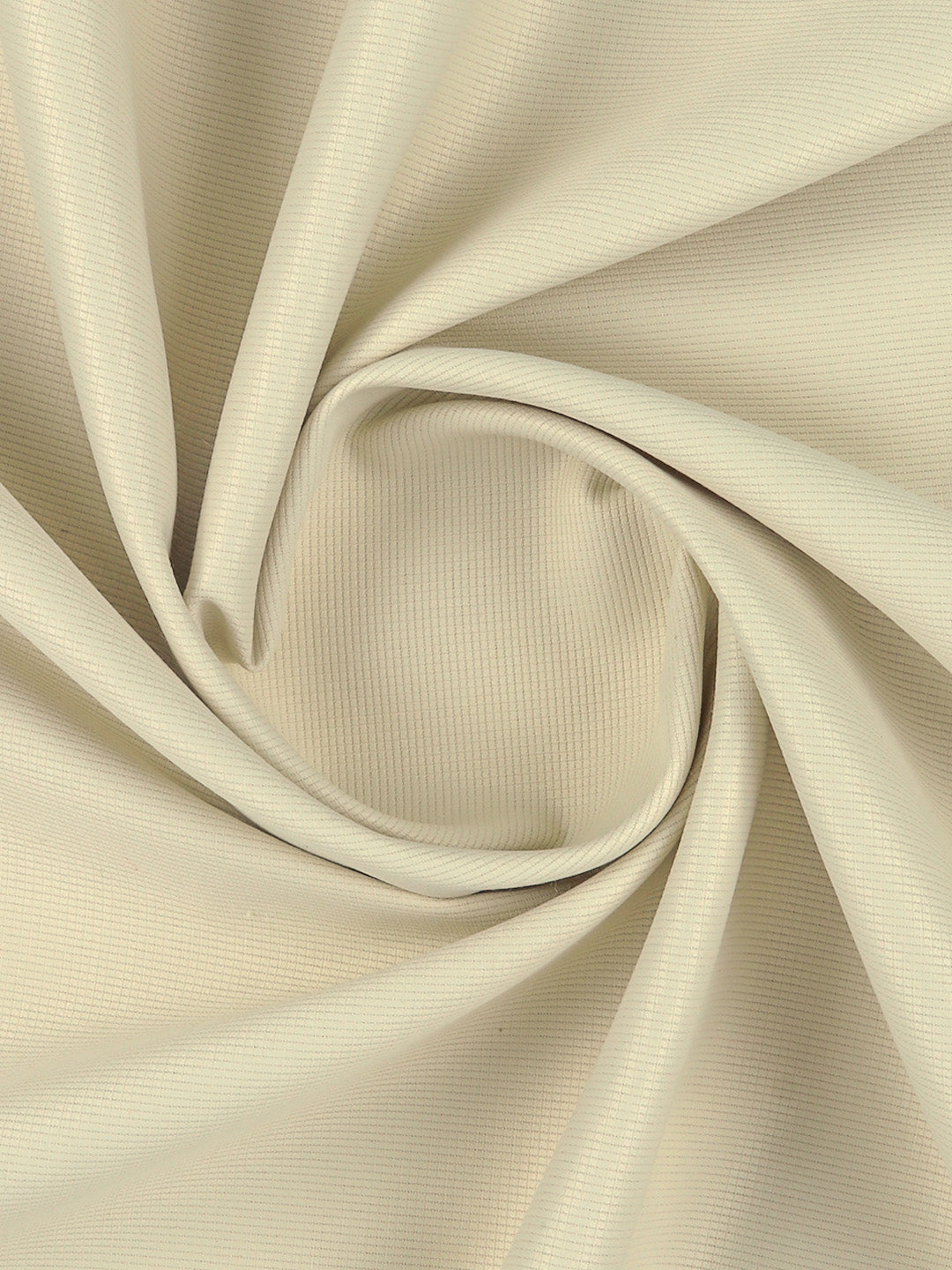 Cotton Blend Self Design Fabric Green Elight Gold