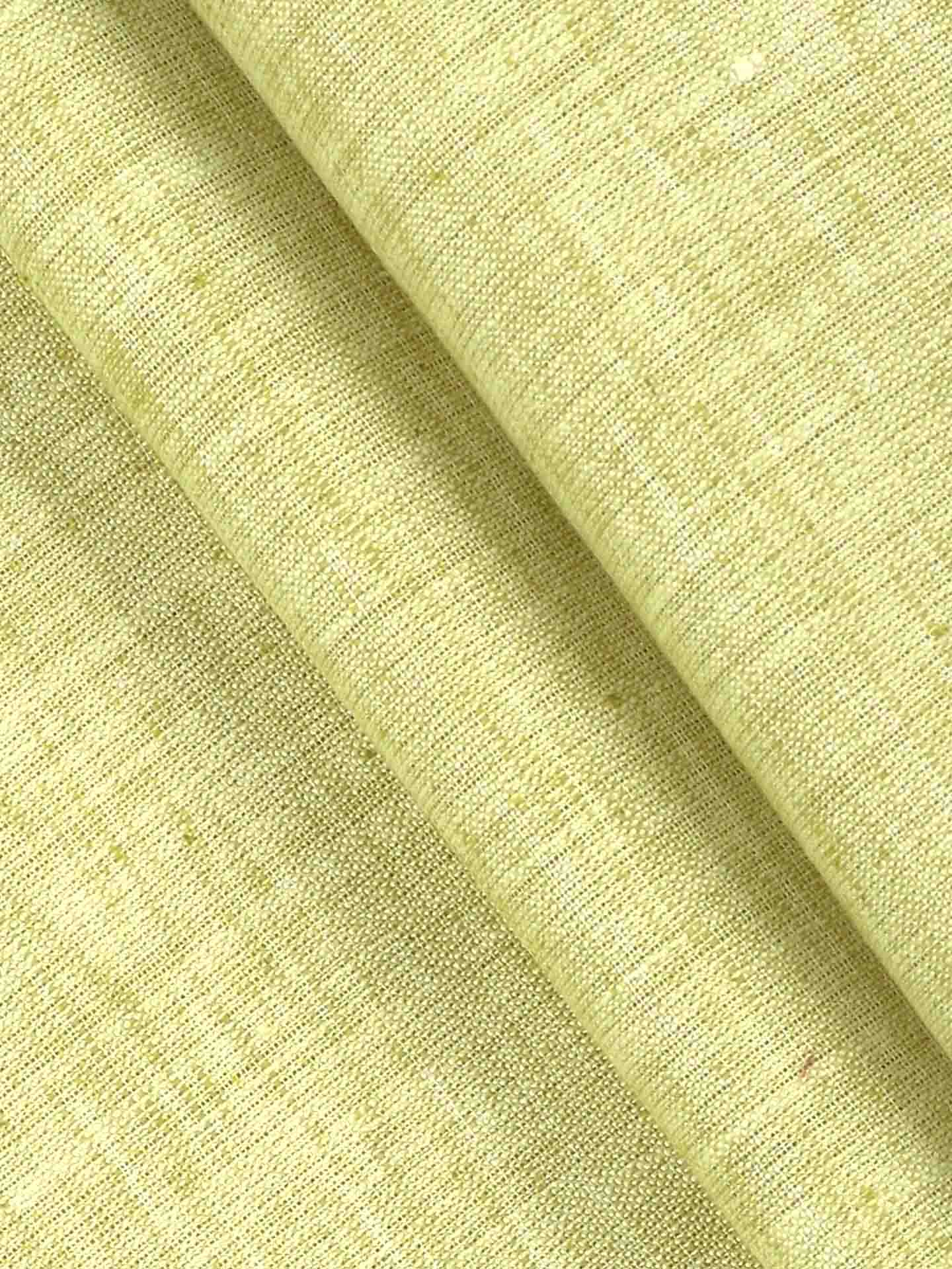 Cotton Blend Olive Green  Colour Kurtha Fabric Lampus