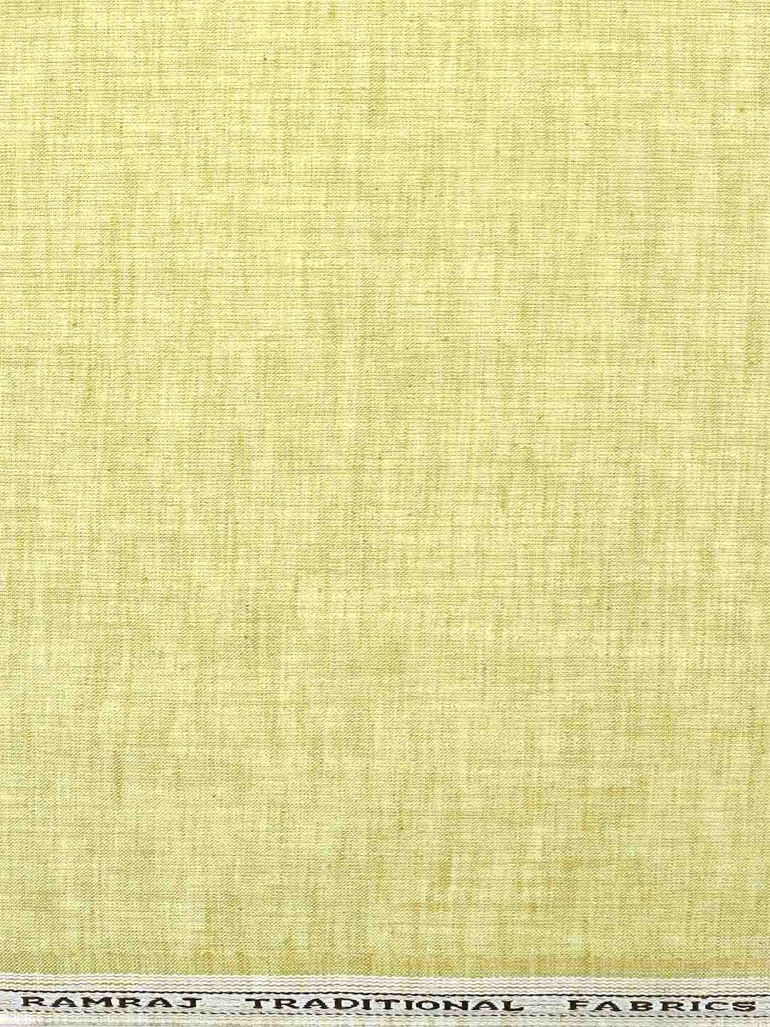 Cotton Blend Olive Green  Colour Kurtha Fabric Lampus