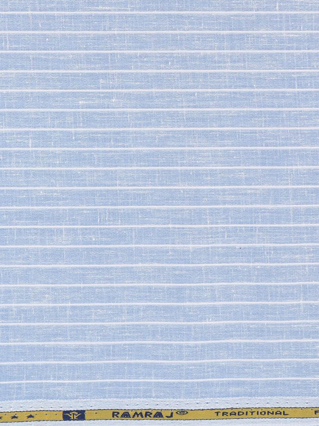 Men Cotton Rich Striped Shirt Fabric Blue High Style