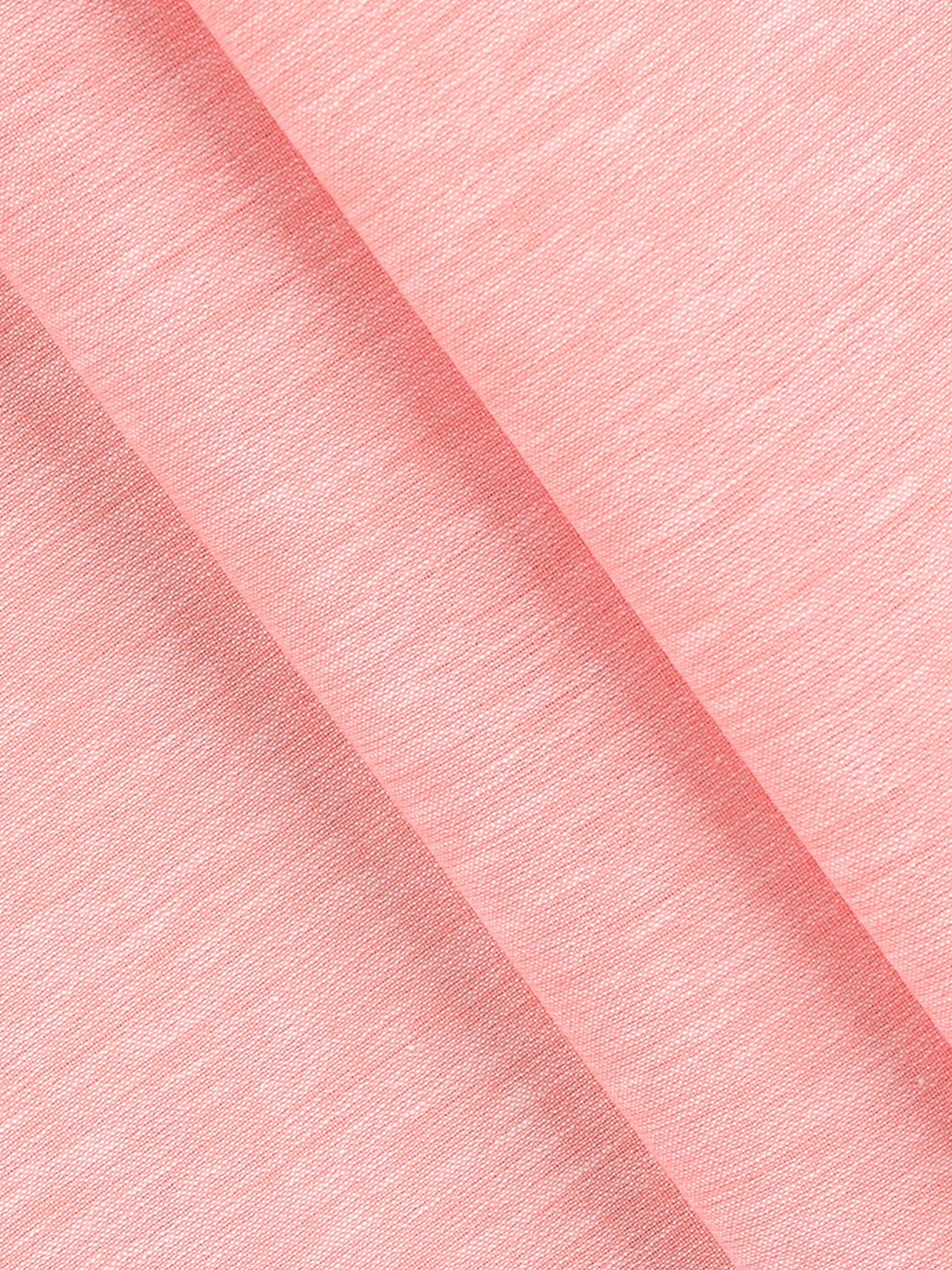 Cotton Rich Pink Plain Shirt Fabric High Style