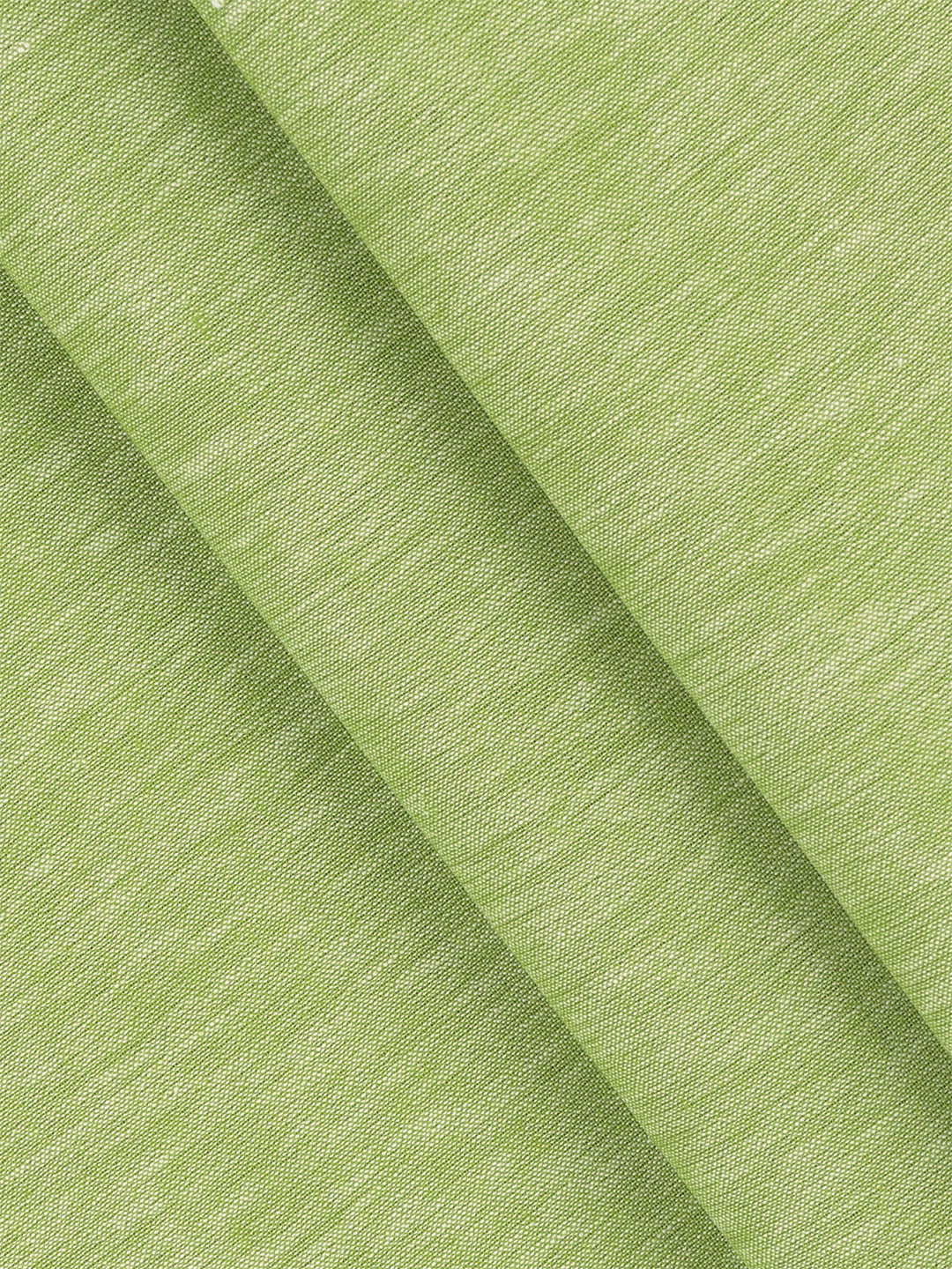 Cotton Rich Green Plain Shirt Fabric High Style