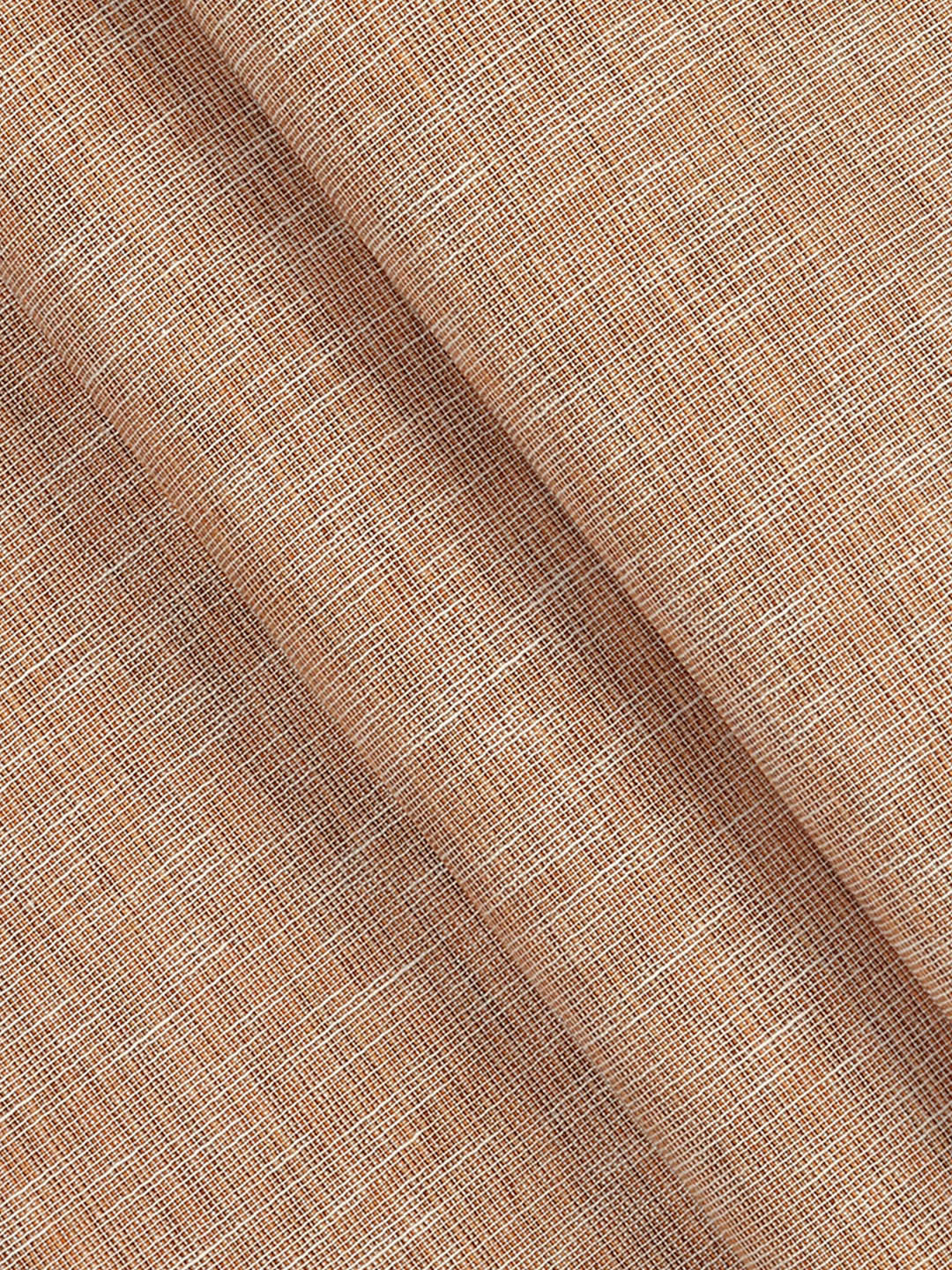 Men Cotton Rich Self Design Shirt Fabric Brown Galaxy Art