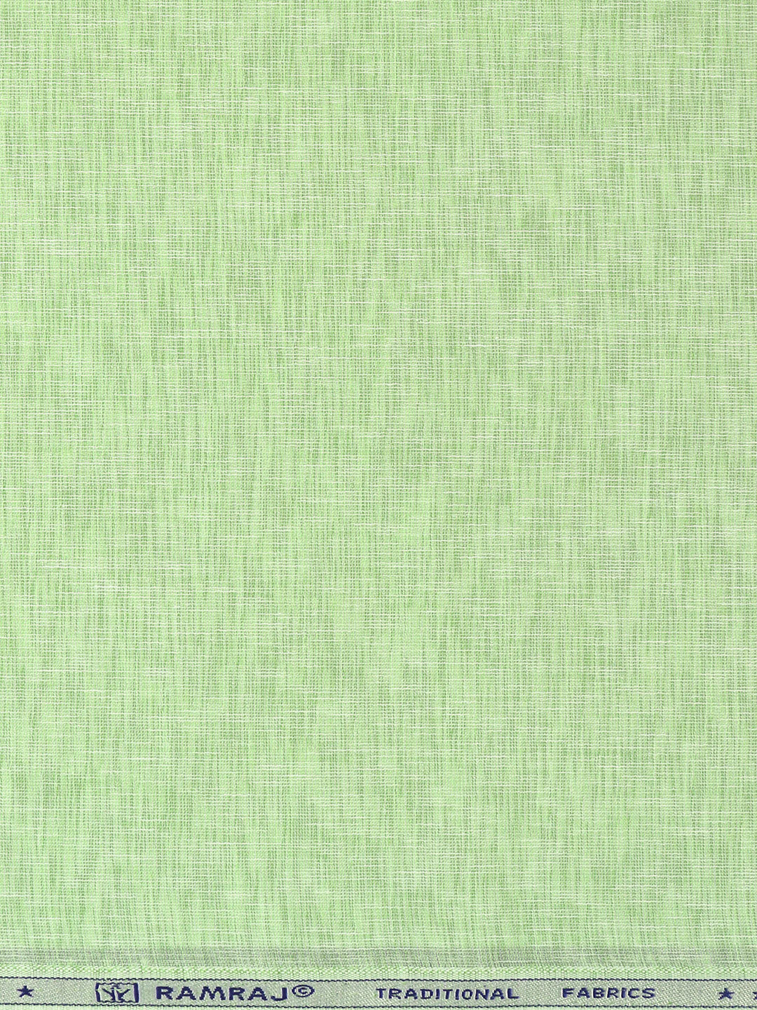 Men Cotton Blend Self Design Shirt Fabric Green Elight Gold