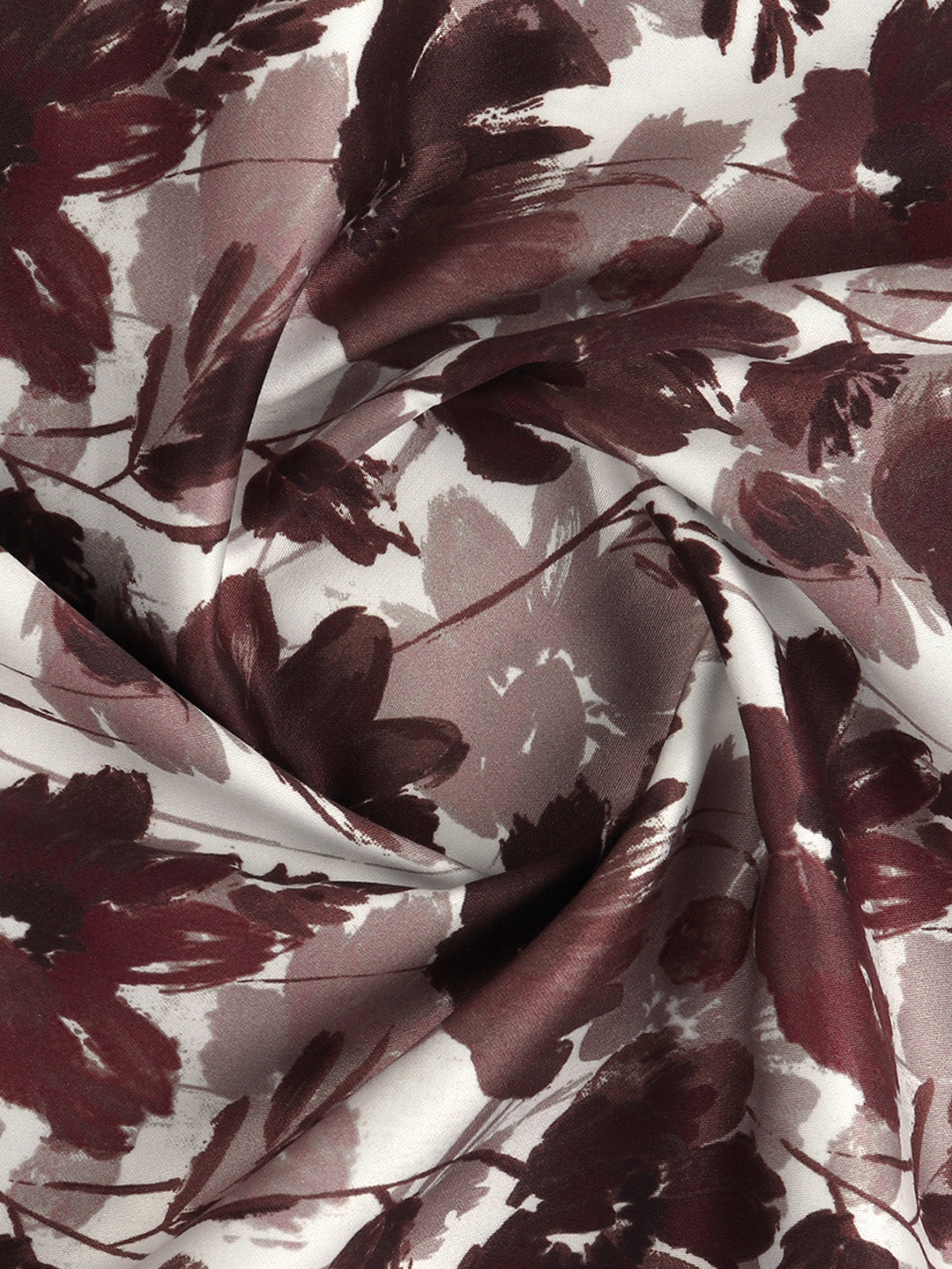 Men Cotton Blend Printed Shirt Fabric Blackberry Rolex Print