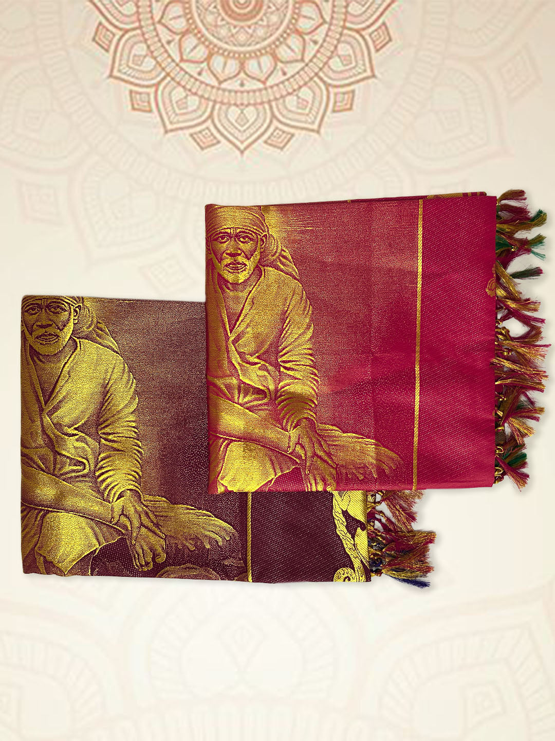 Art Silk Baba Ponnadai Shawl Assorted Colour 518