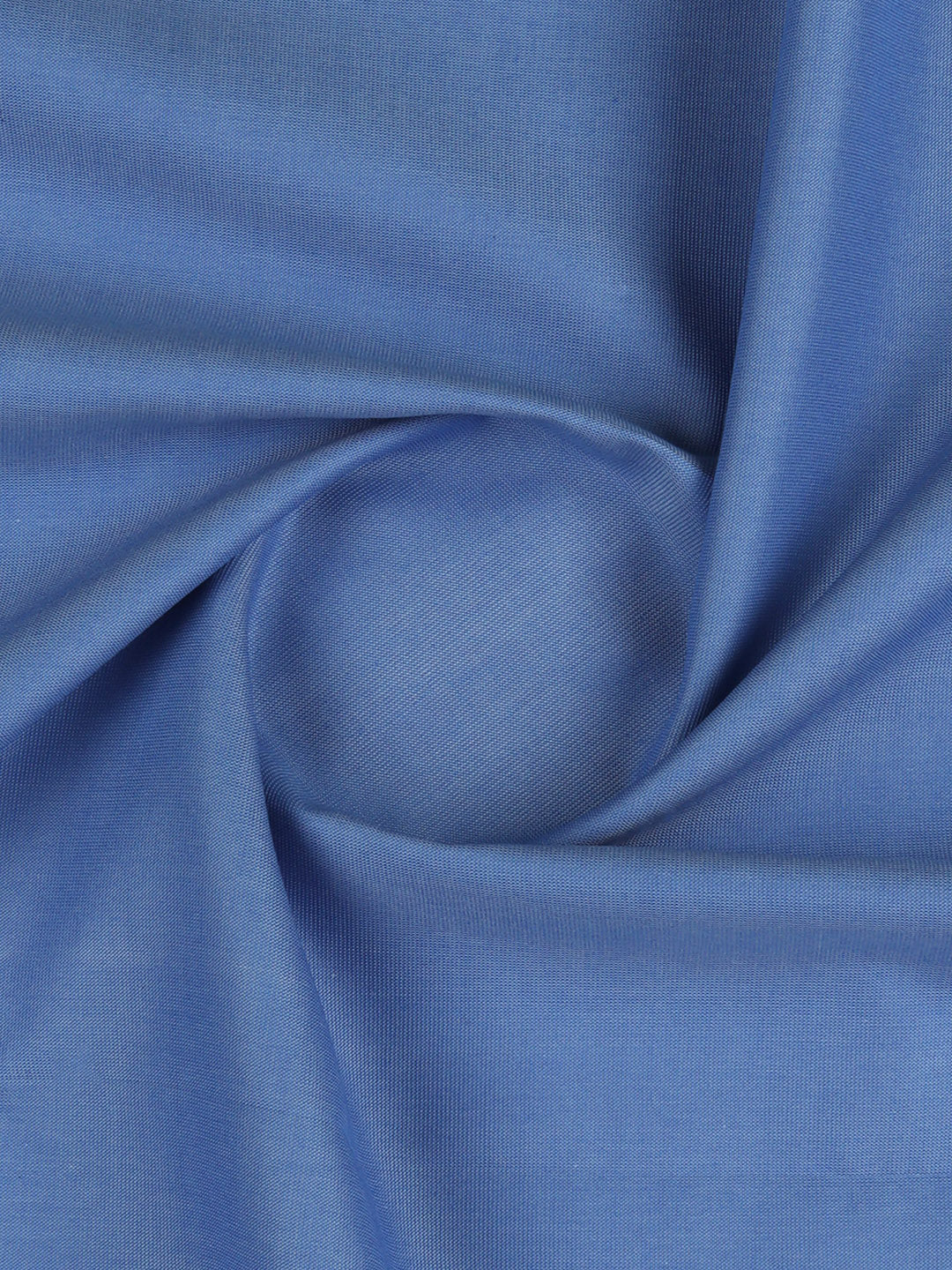 100% Supima Cotton Blue Plain Shirt Fabric Jaguar