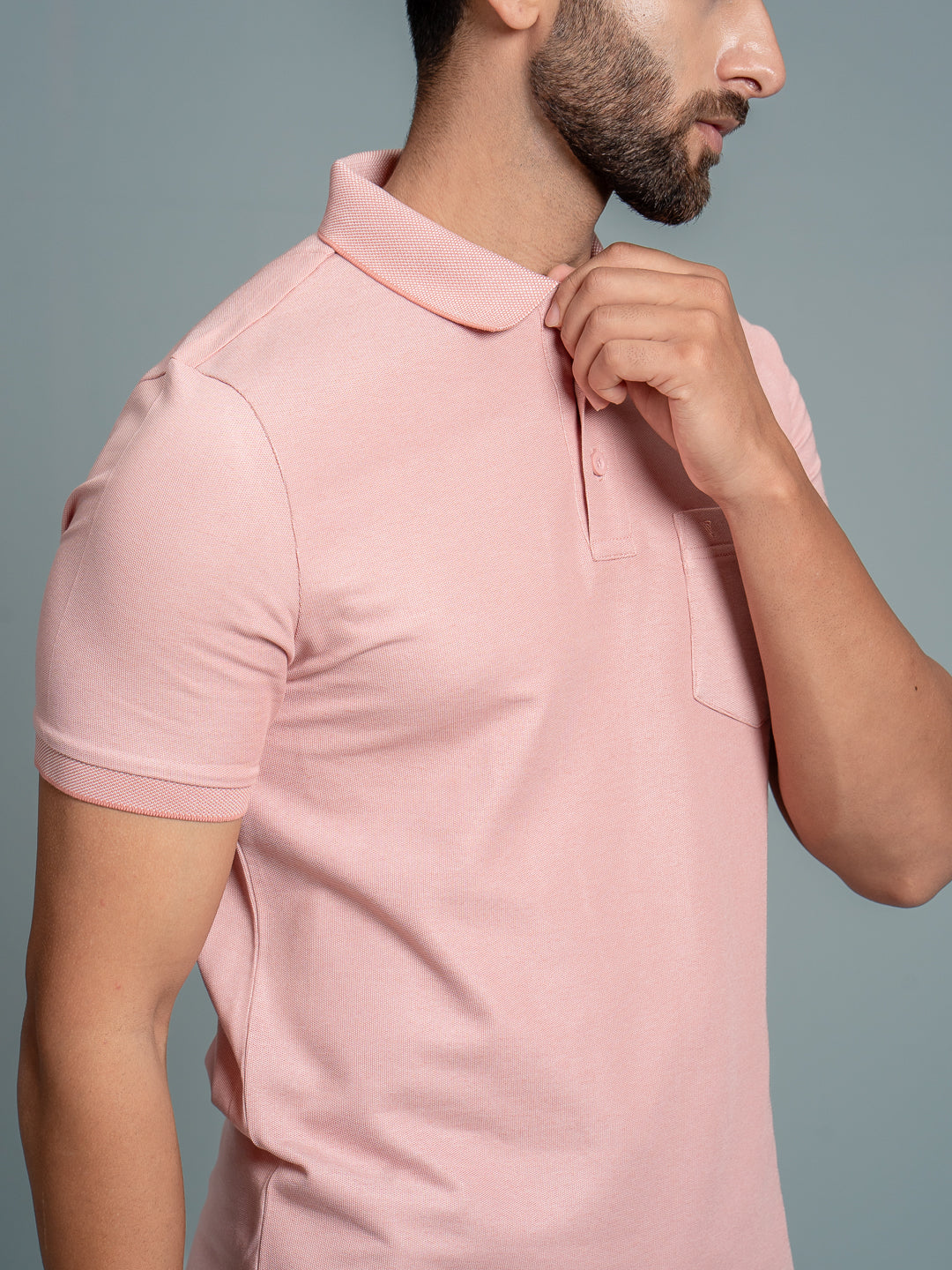 Men's Cotton Rich Pique Polo T-Shirt & Jogger Pants Combo EP40