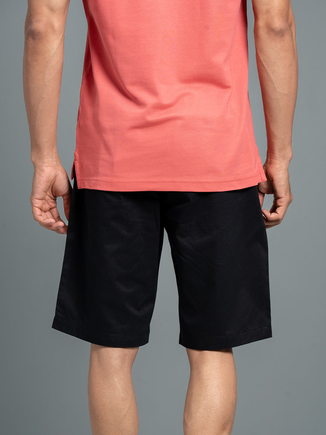 Men 100% Combed Cotton Golf Boxer Shorts Black GS6