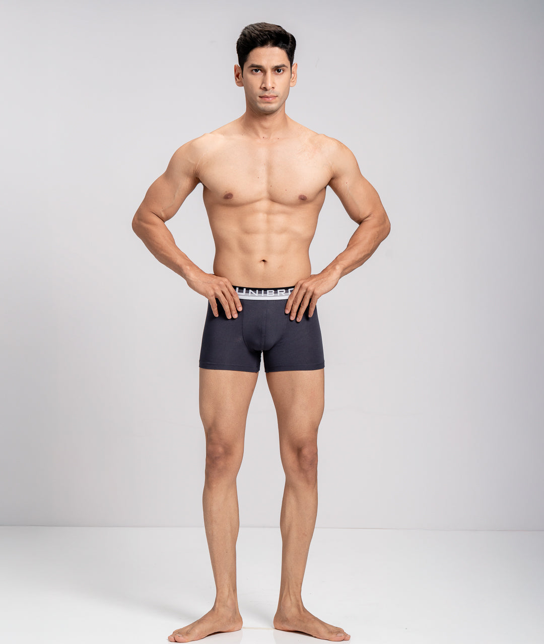 Men TENCEL™ Modal Micro Elastane Stretch Trunk Graphite Grey