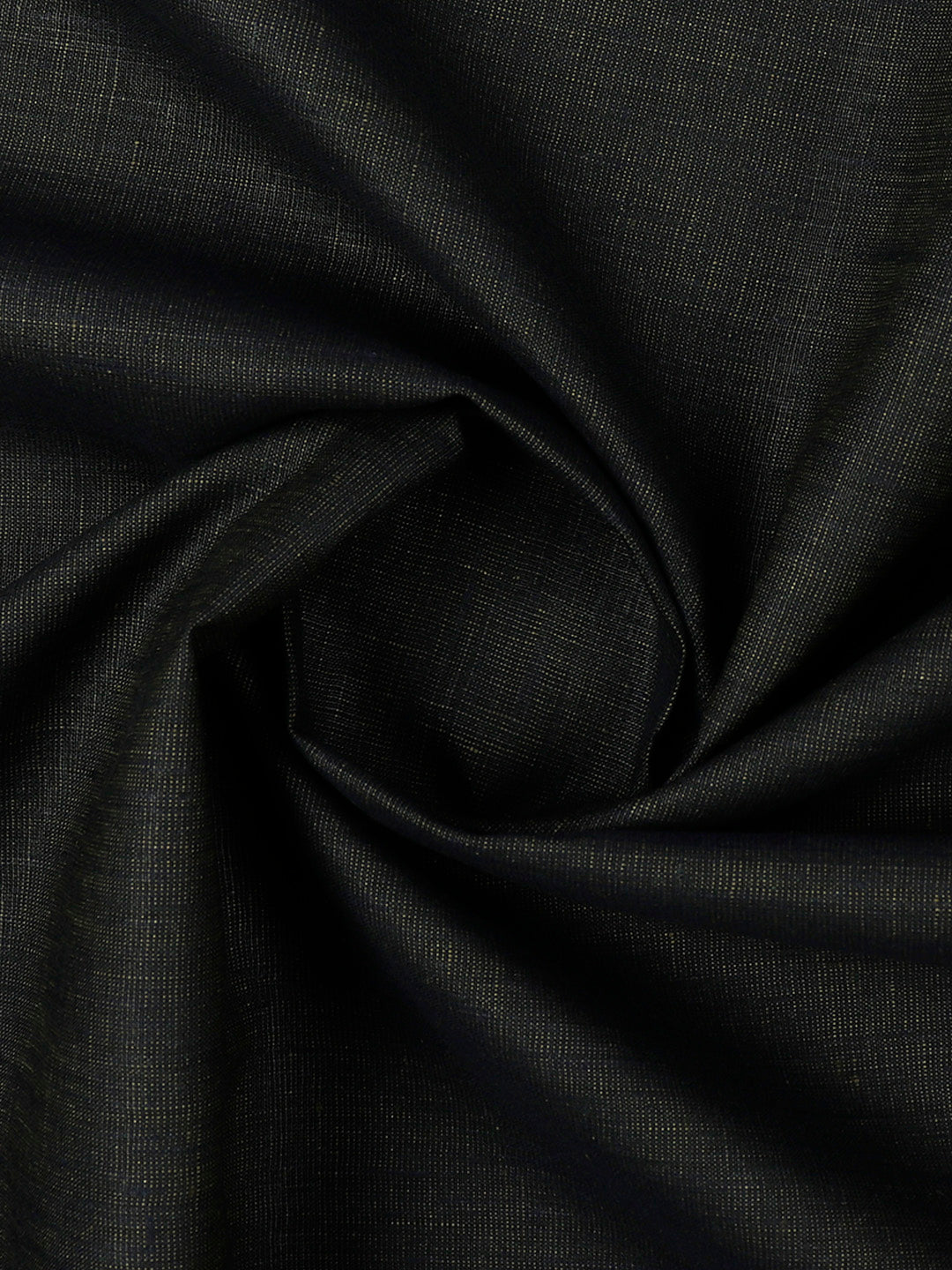 Linen Brooks Suiting Fabric Black