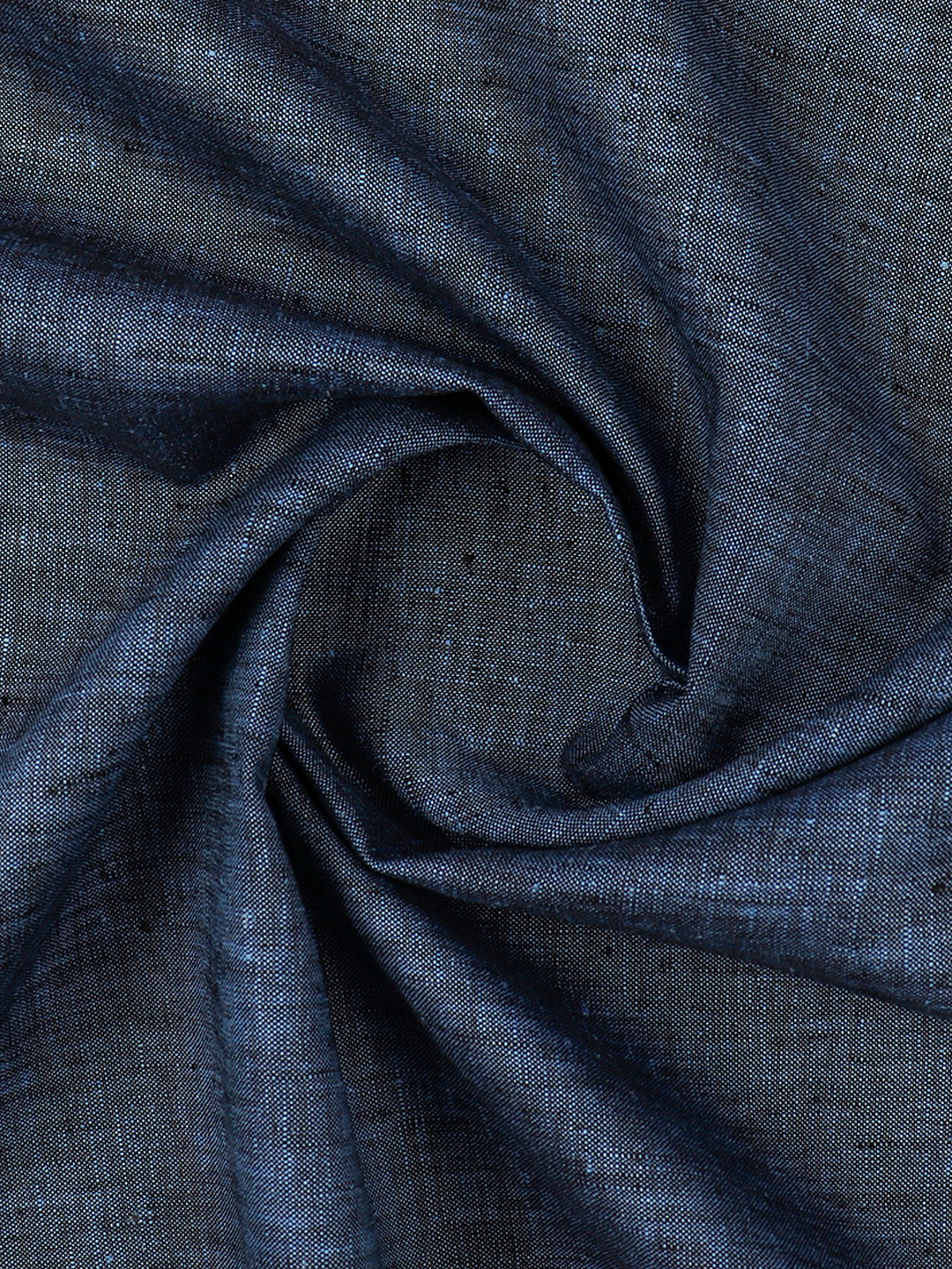 Linen Brooks Suiting Fabric Blue