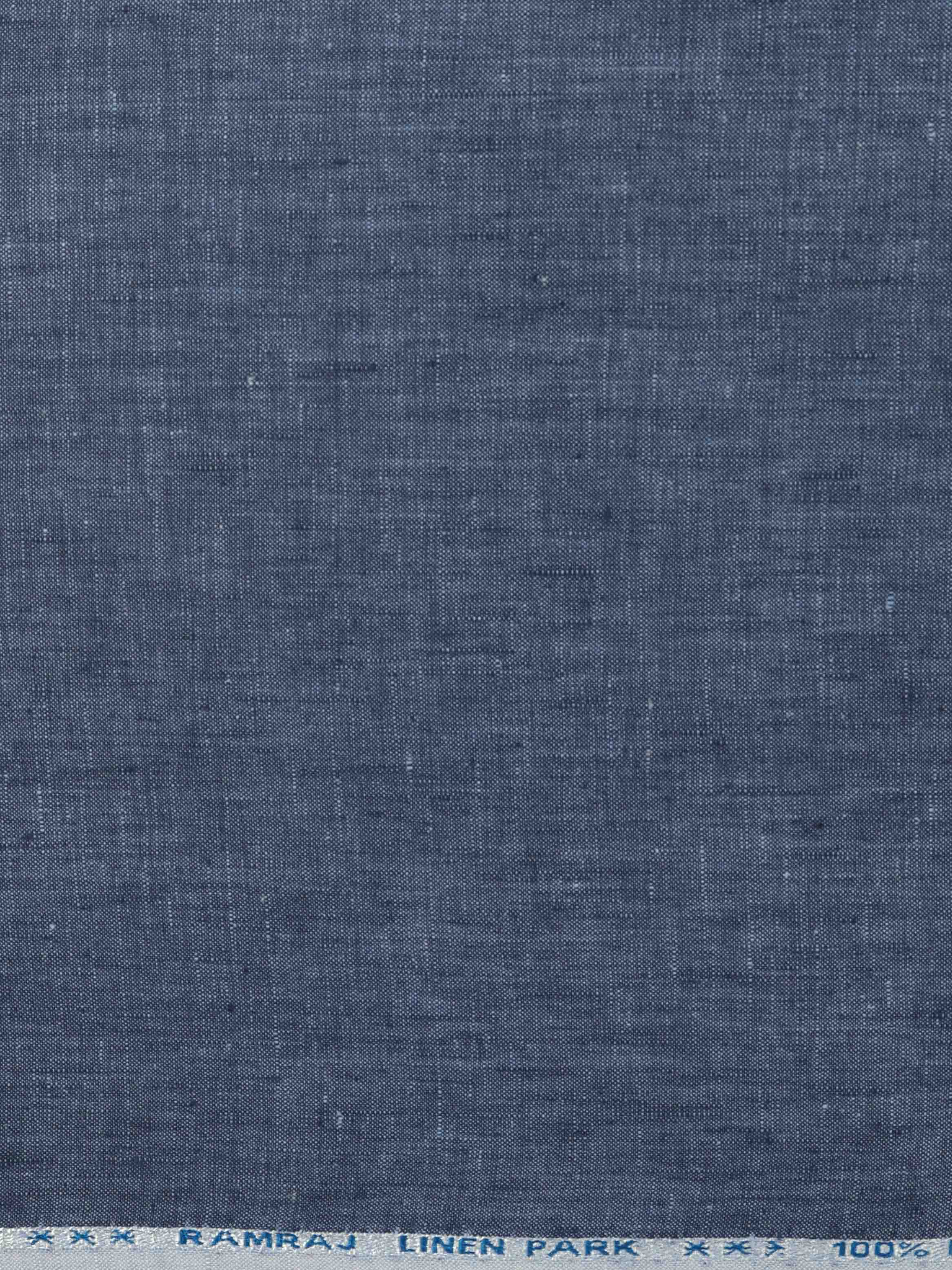Linen Brooks Suiting Fabric Light Blue