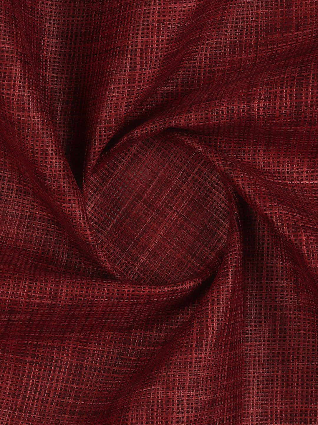 Men’s Cotton Rich Self Design Dark Maroon Shirt Fabric High Style