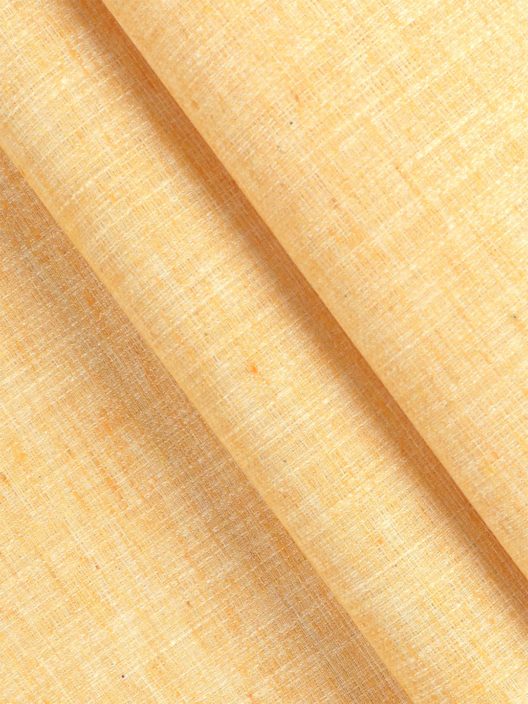 Men Cotton Rich Shirting Fabric Orange Galaxy Art