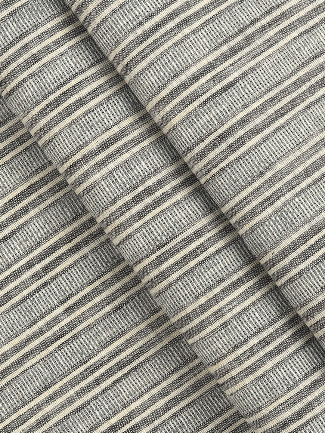 Men Cotton Rich Self Design Shirt Fabric Grey High Style