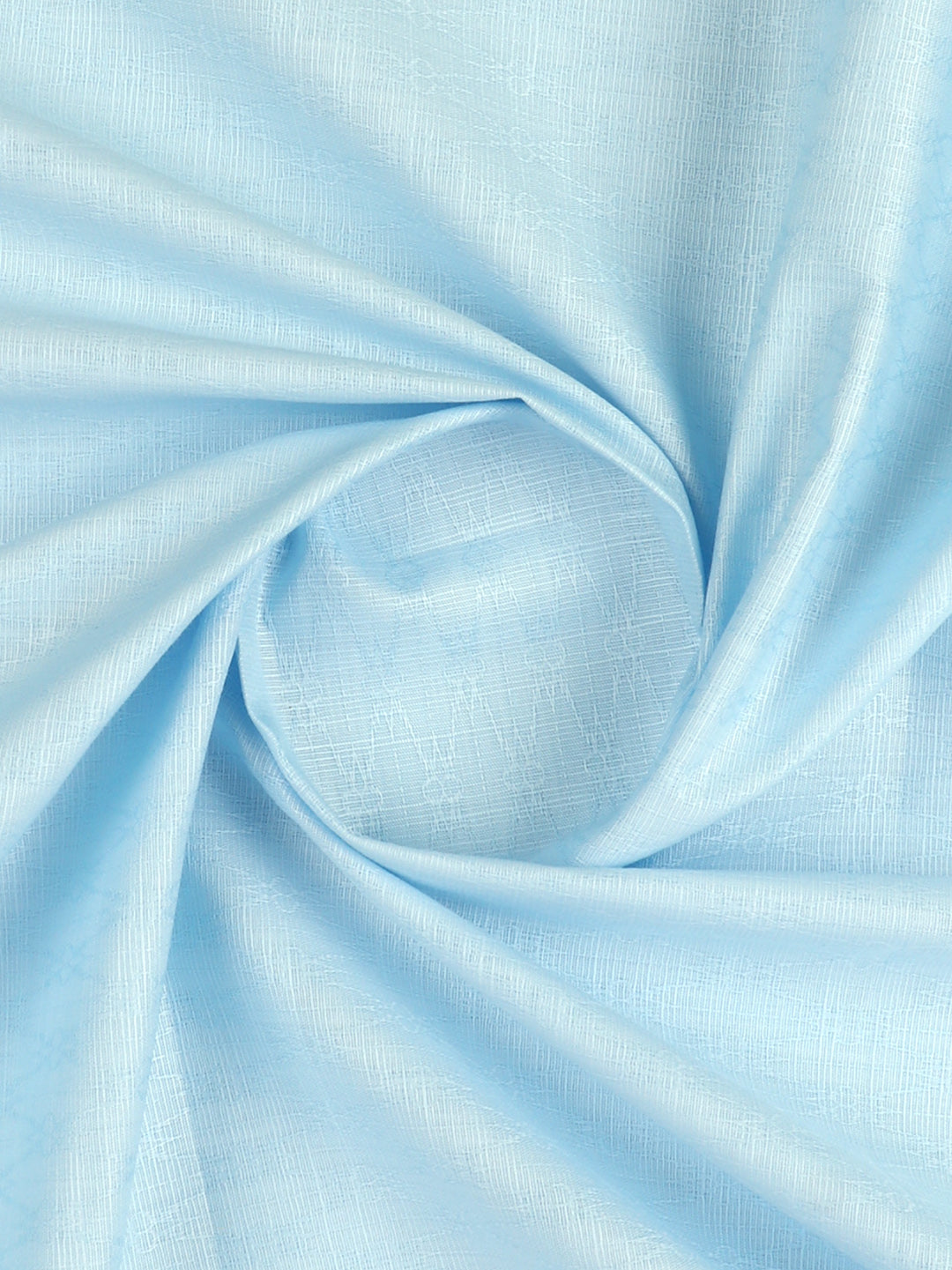 100% Cotton Self Design Shirt Fabric Blue HI-Tech