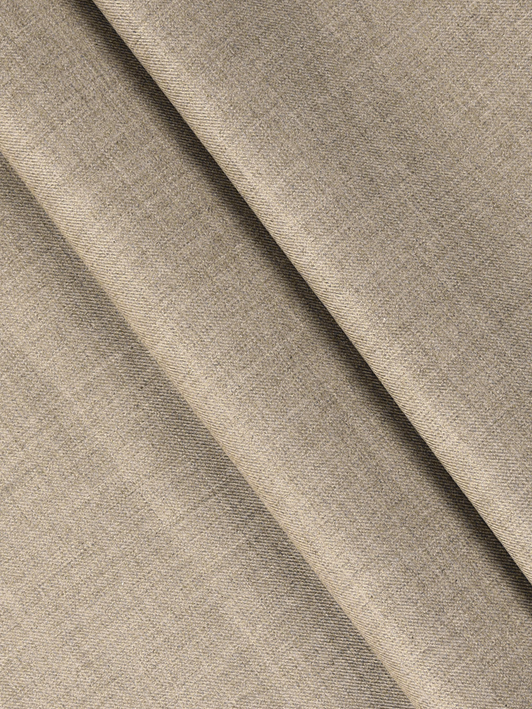 Men Premium Poly Viscose Plain Suiting Fabric Light Brown Dream Craft