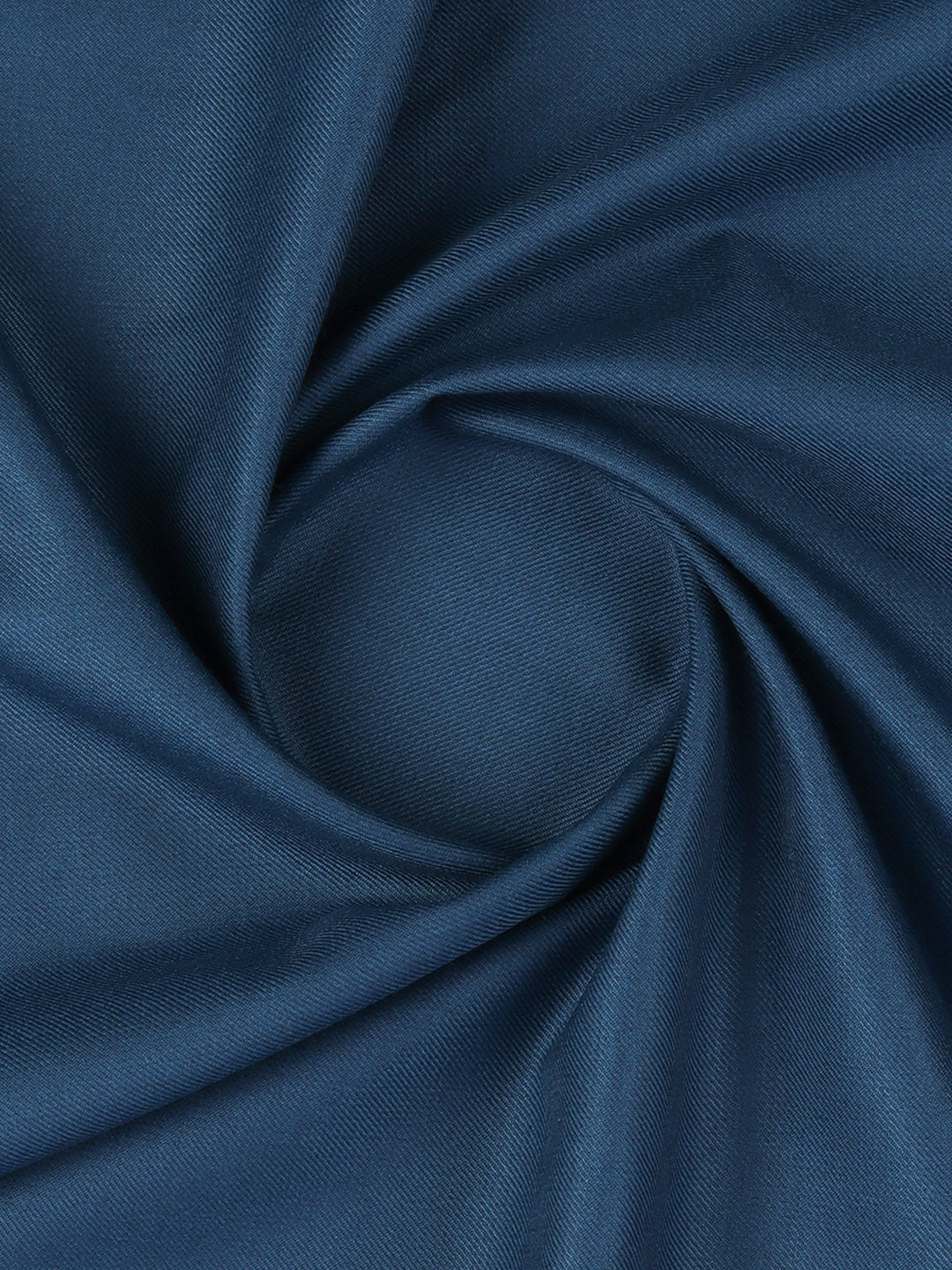 Men Premium Poly Viscose Plain Suiting Fabric Ink Blue Dream Craft