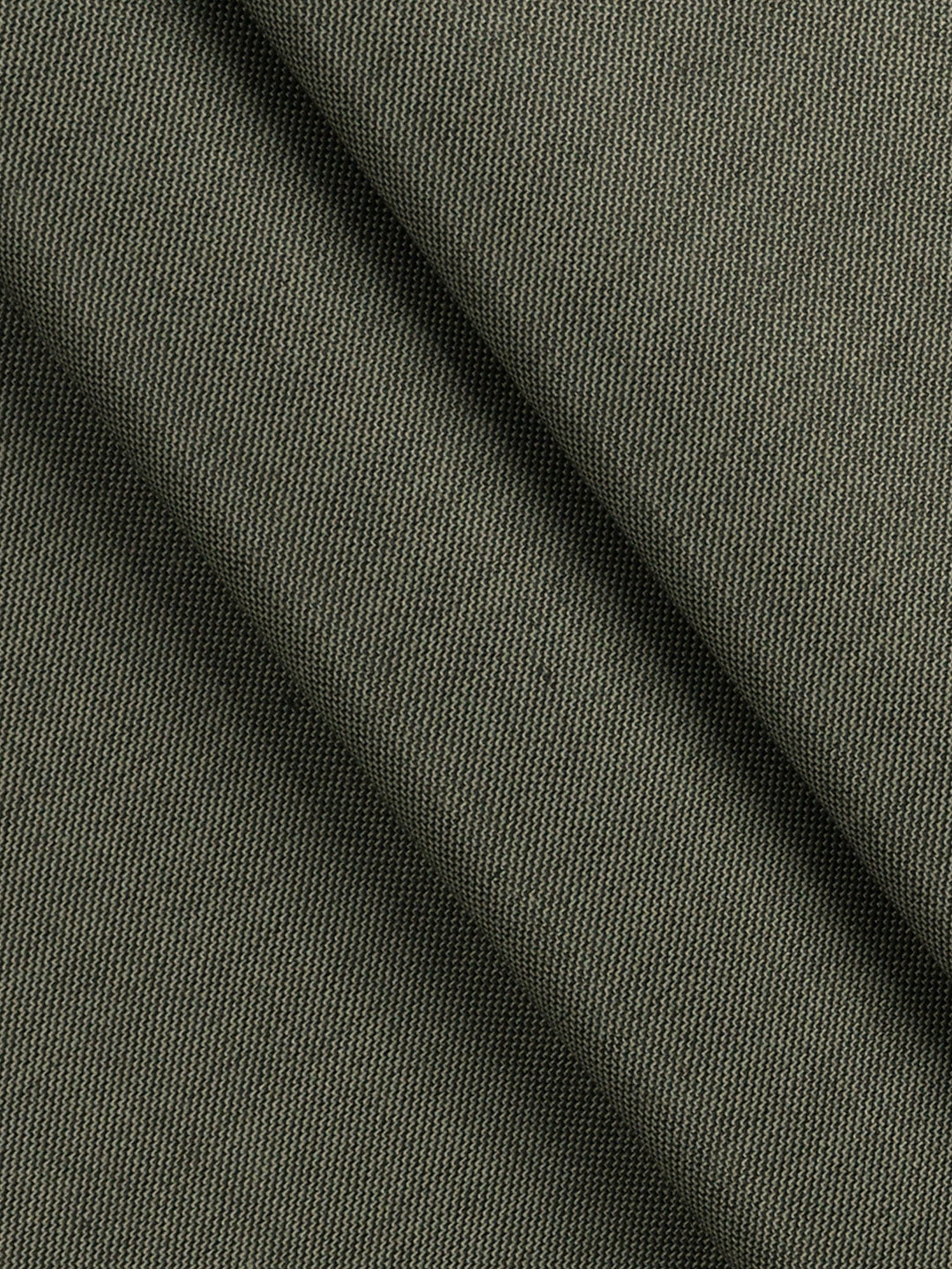 Men Premium Poly Viscose Suiting Fabric Olive Green Dream Craft