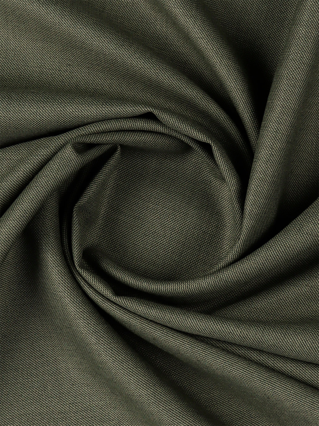 Men Premium Poly Viscose Suiting Fabric Olive Green Dream Craft